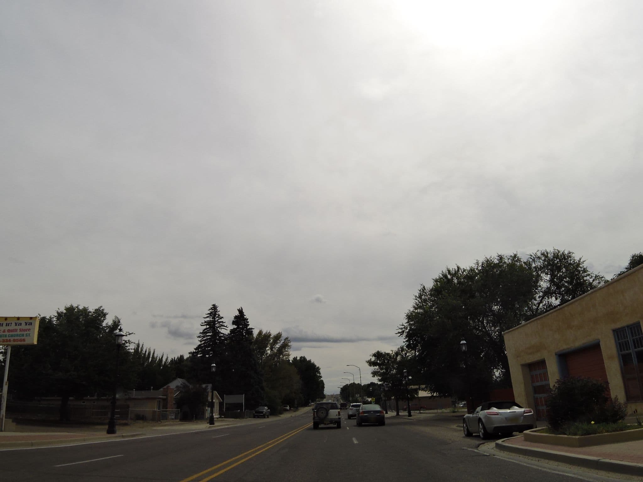 Street view near Miss Gail's Inn, Aztec — © andrewsnow (CC BY-SA · Mapillary)