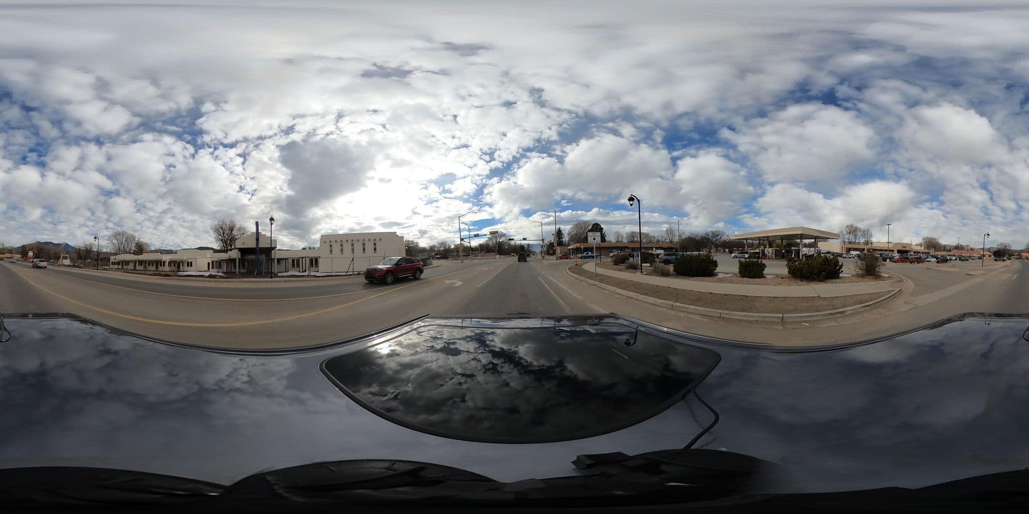 Street view near Indian Hills Inn, Taos Plaza, Taos — © quickness805 (CC BY-SA · Mapillary)