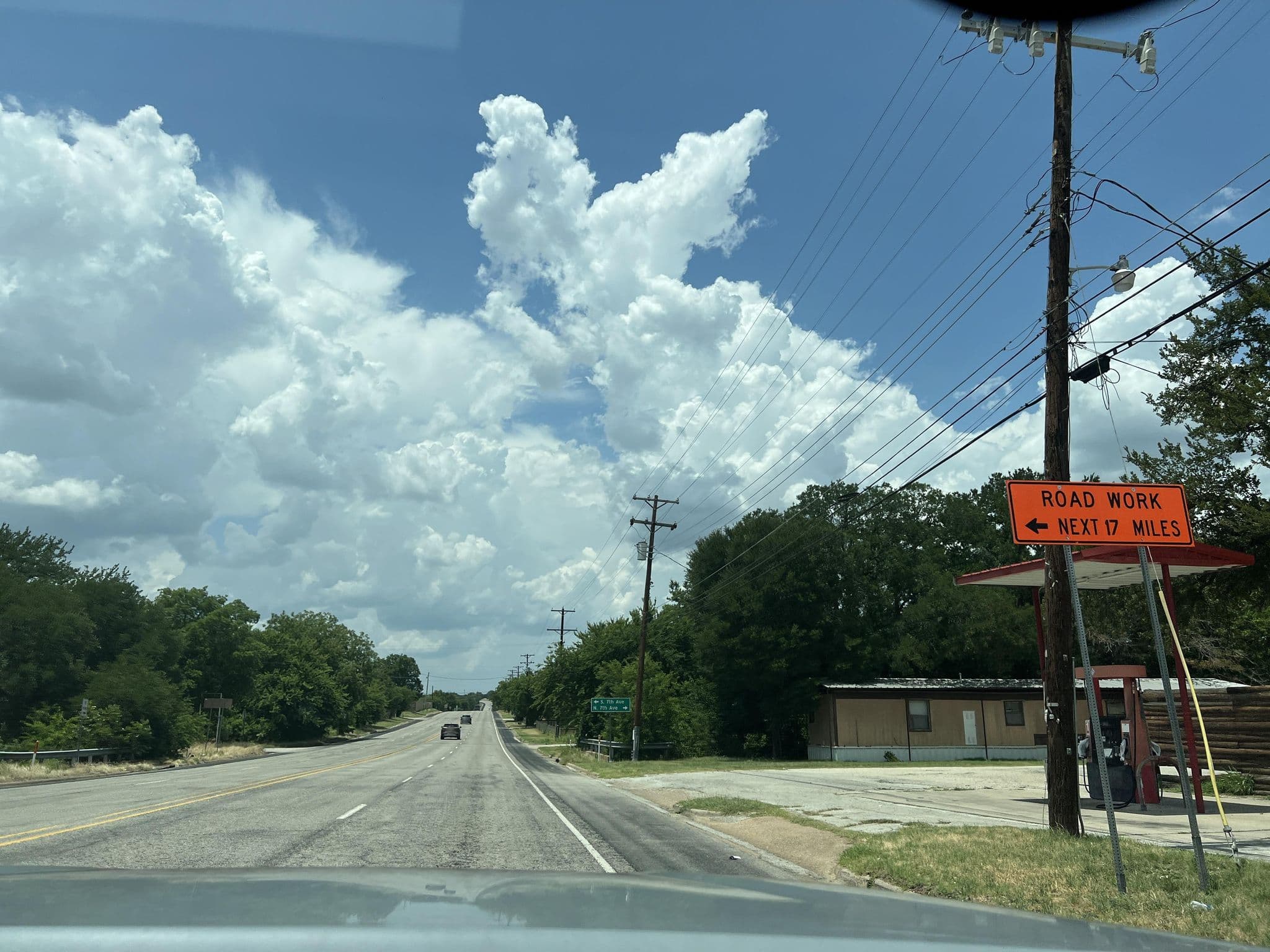 Street view near County Seat Motel, Mineral Wells — © chuckfinley71 (CC BY-SA · Mapillary)