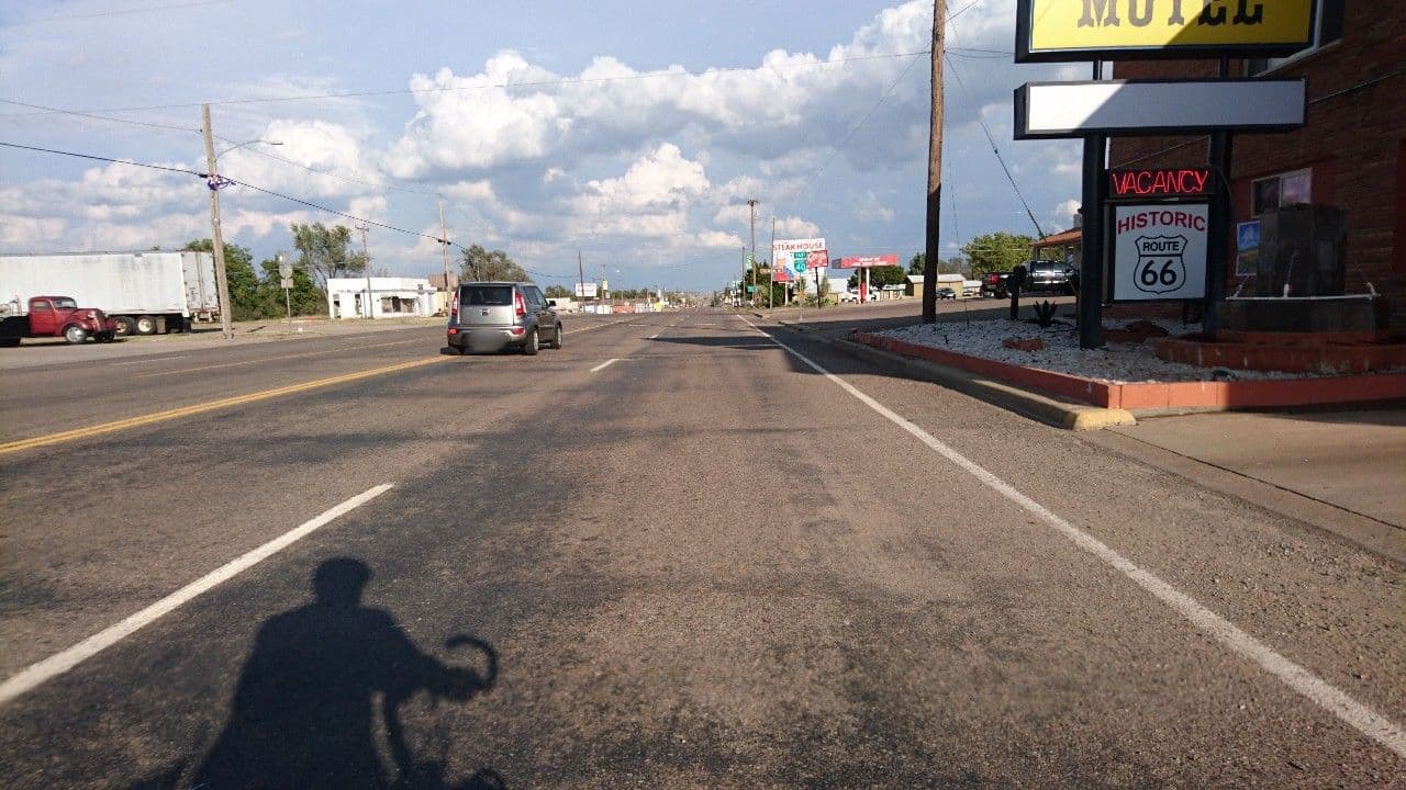 Street view near Western Motel, Shamrock — © voschix (CC BY-SA · Mapillary)