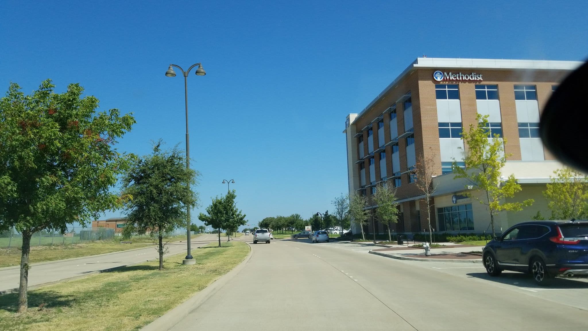 Street view near marriott hotel, Mansfield — © charlie7842 (CC BY-SA · Mapillary)