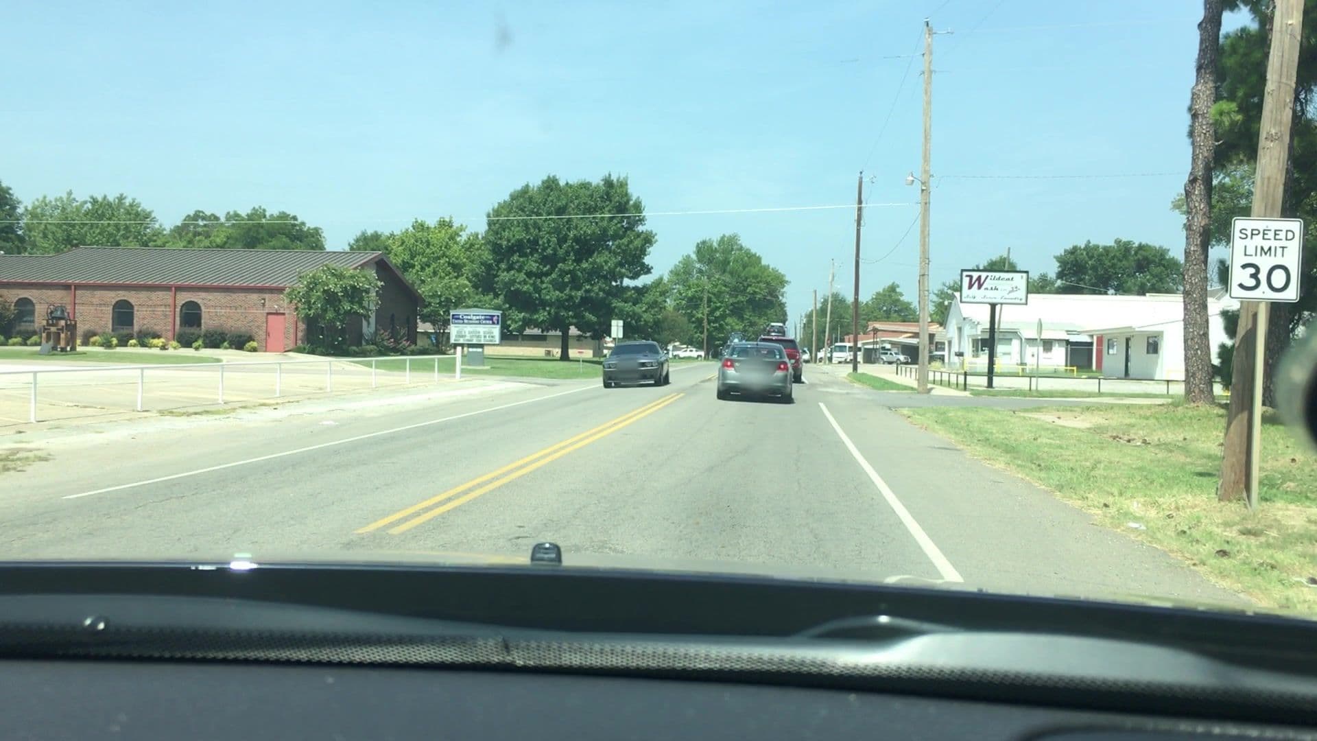 Street view near The Bed and Breakfast, Coalgate — © lvl5 (CC BY-SA · Mapillary)