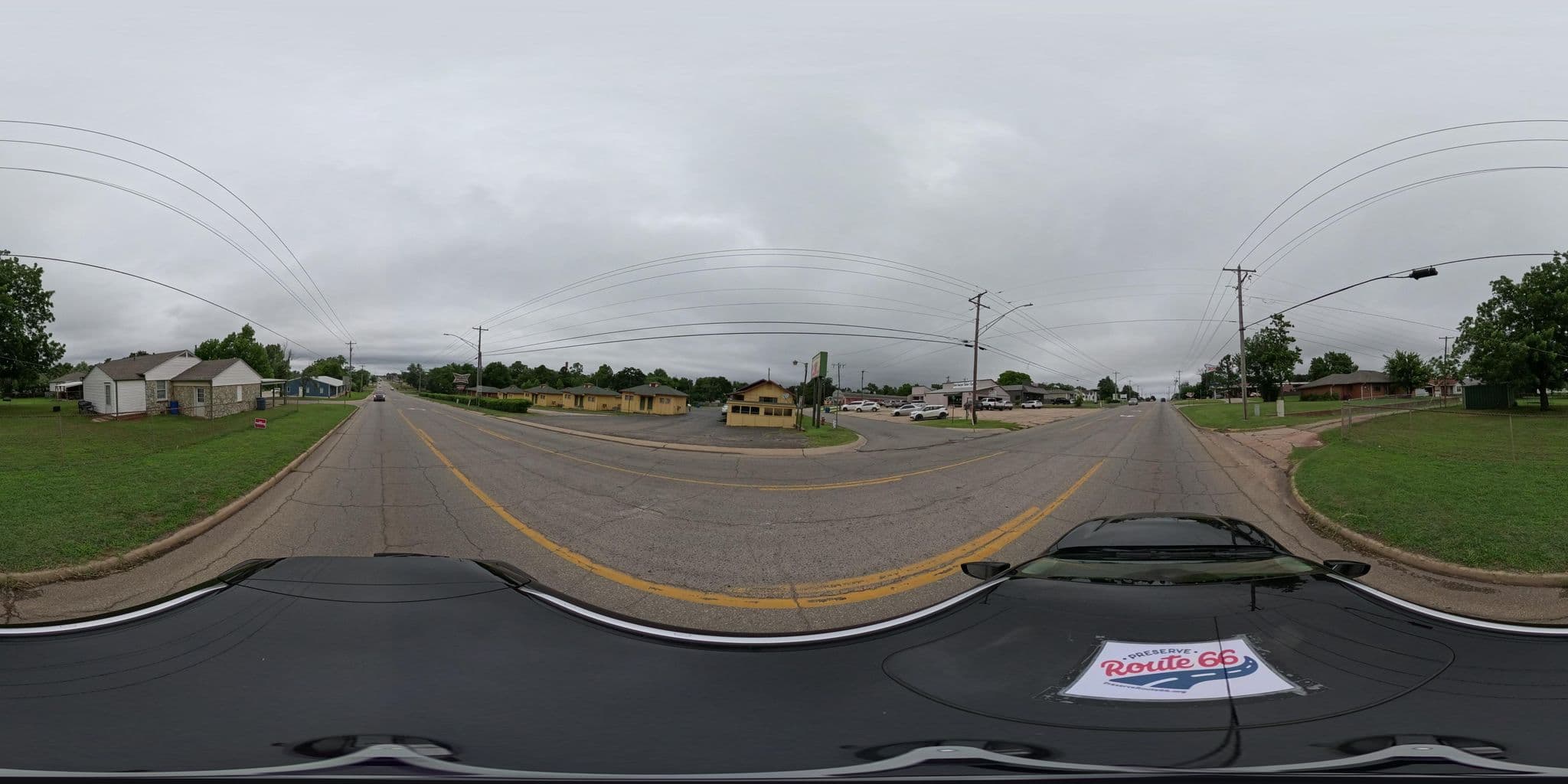 Street view near Lincoln Motel, Stroud — © nthp_gis (CC BY-SA · Mapillary)