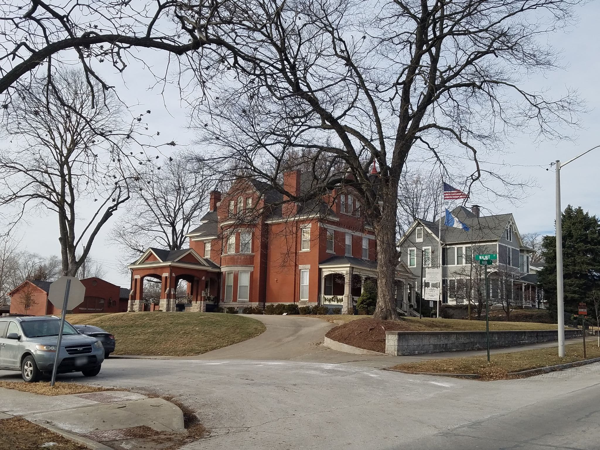 Street view near Hotel Frederick- Our New Home Away From Home, Boonville — © jbthemilker (CC BY-SA · Mapillary)