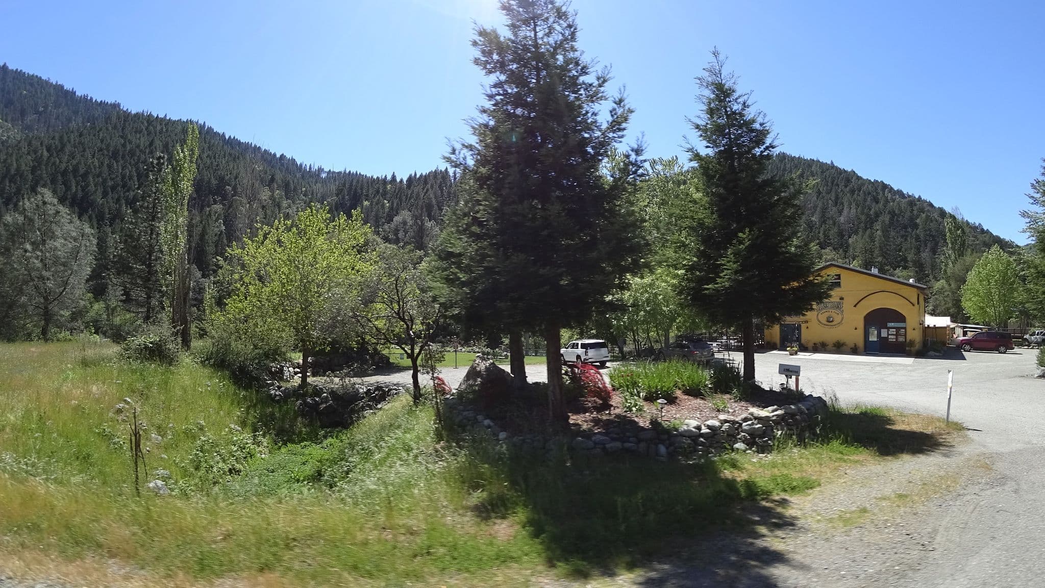Street view near Strawhouse Resorts & Organic Coffee, Hayfork — © stilldavid (CC BY-SA · Mapillary)