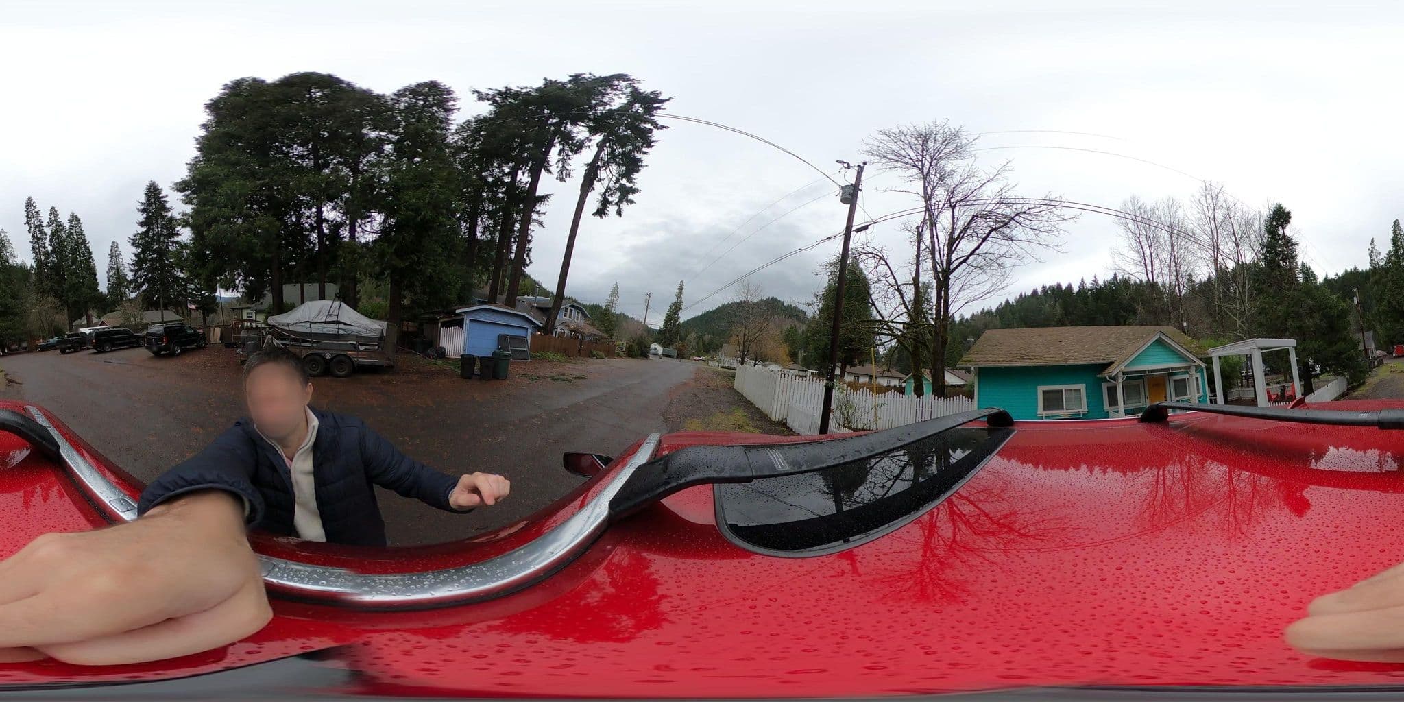 Street view near Westfir Lodge, Oakridge — © eneerhut (CC BY-SA · Mapillary)