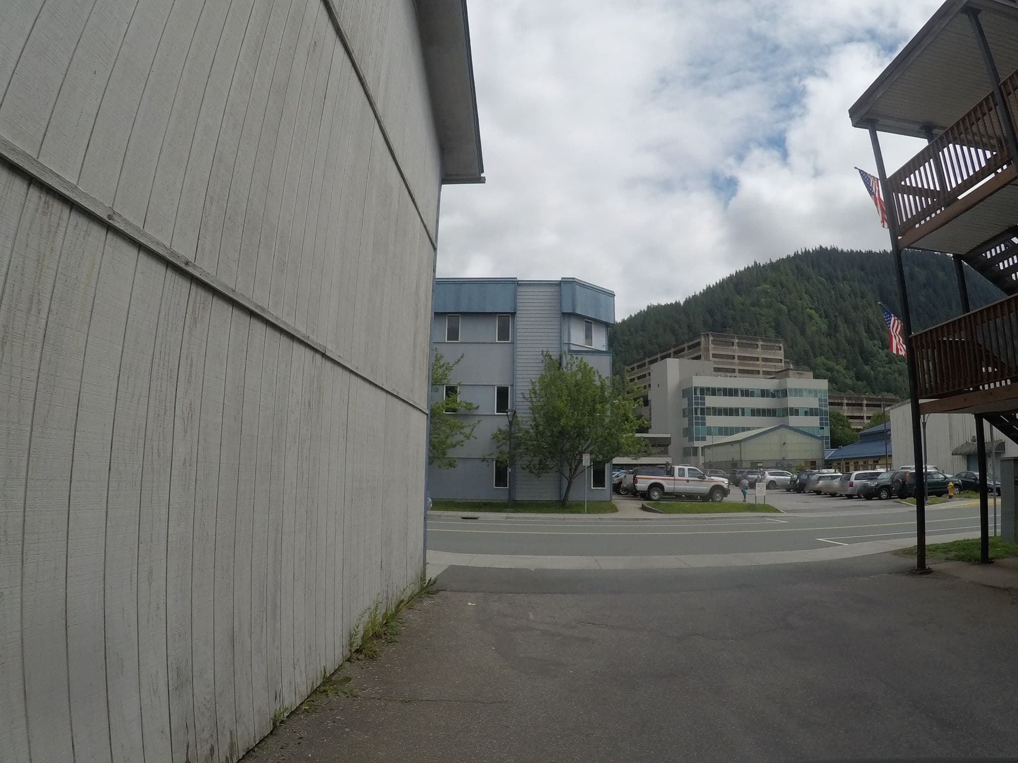 Street view near Sally's Bed & Breakfast, Juneau — © chrisbeddow (CC BY-SA · Mapillary)