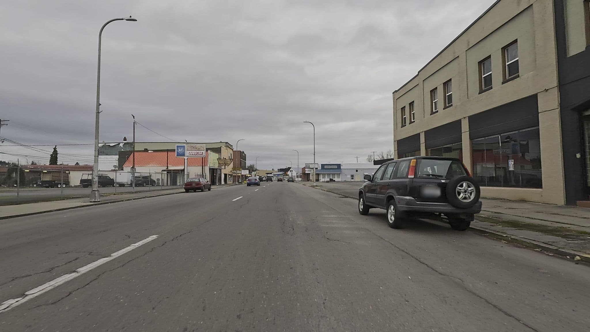 Street view near Tower Falls, Centralia — © natfoot (CC BY-SA · Mapillary)