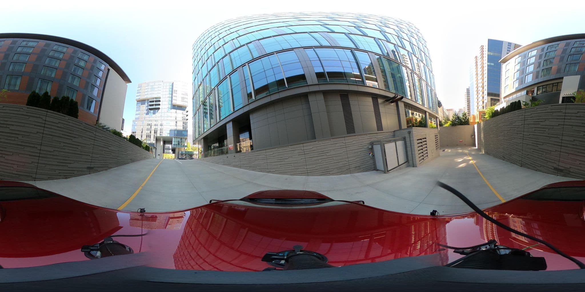 Street view near Hilton Garden Inn Pool, Bellevue — © WavyPanels (CC BY-SA · Mapillary)