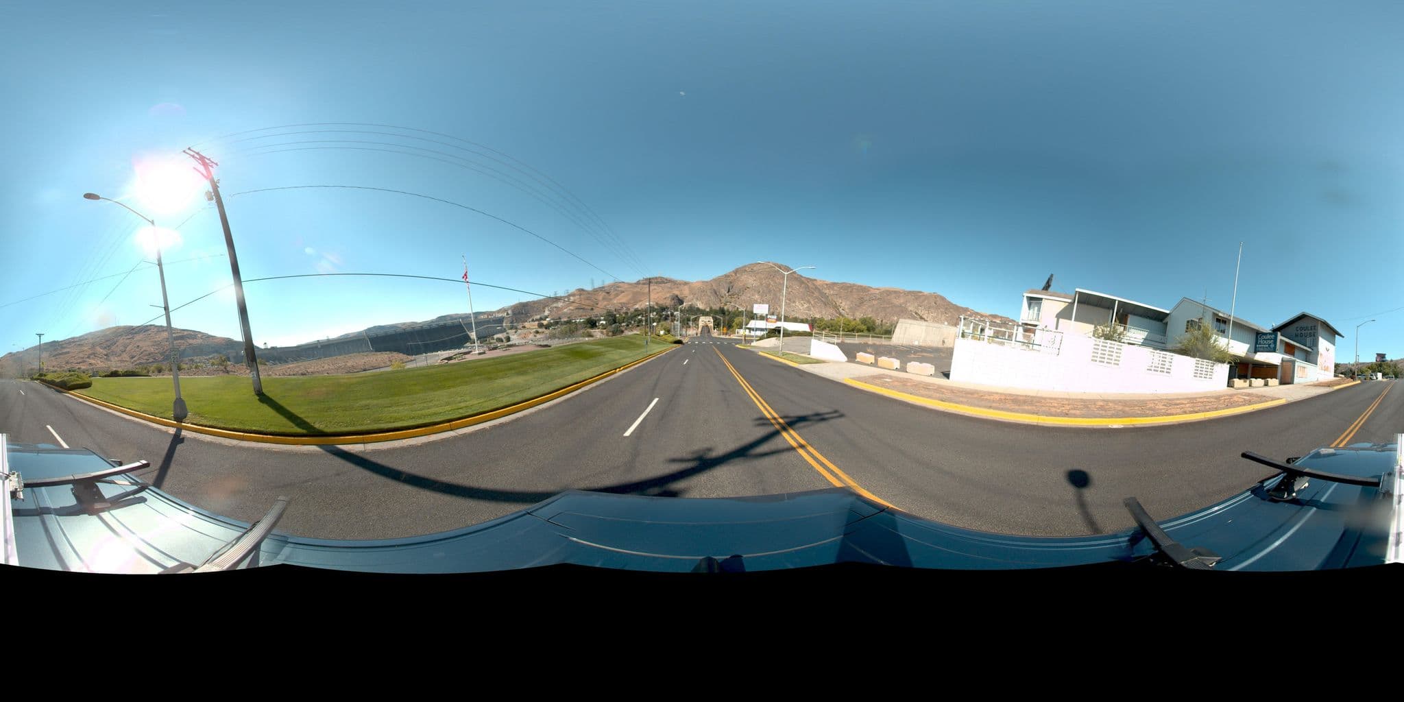 Street view near Coulee House Motel, Coulee Dam — © rking (CC BY-SA · Mapillary)