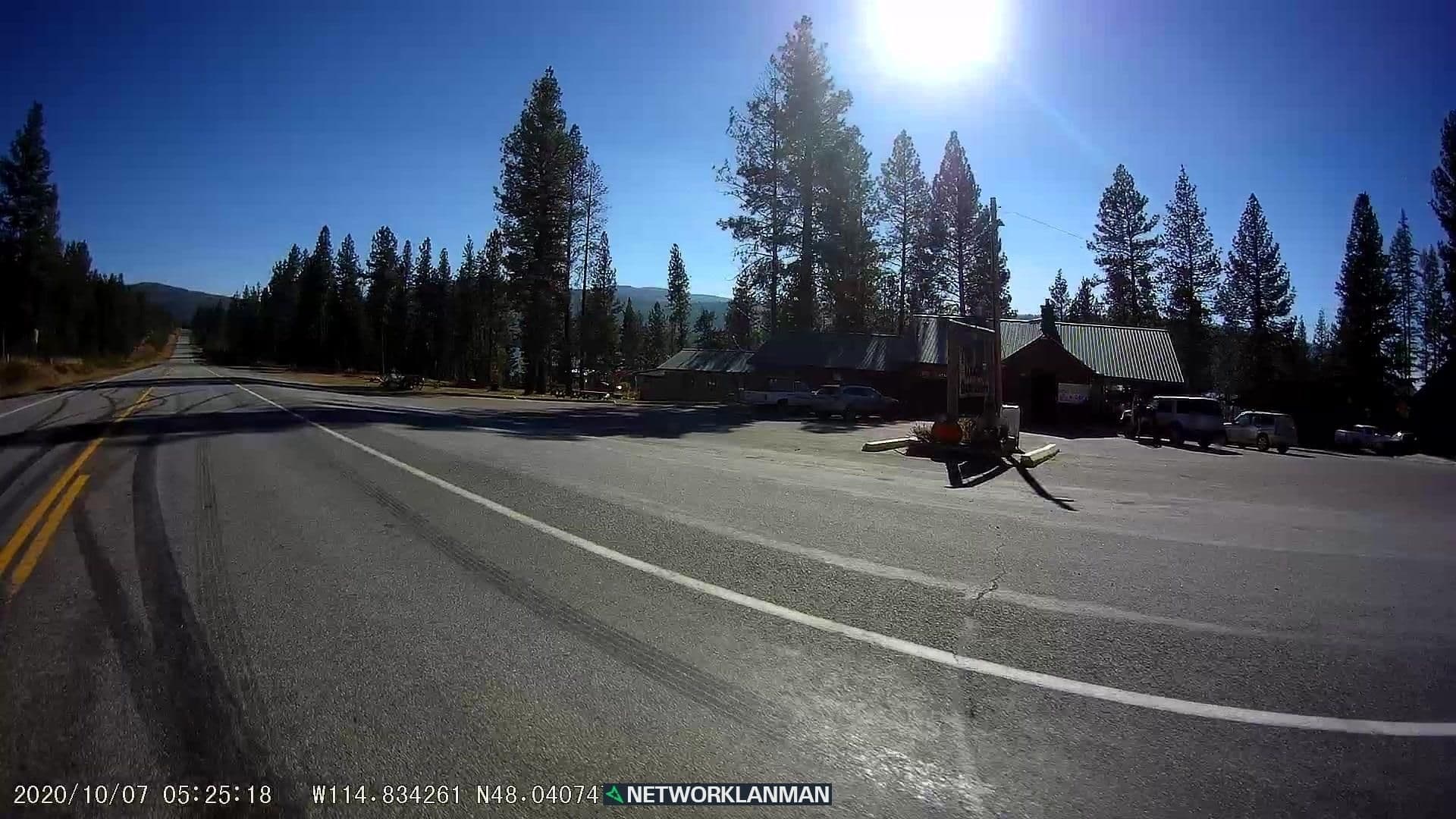 Street view near McGregor Lake Resort, Kalispell — © networklanman (CC BY-SA · Mapillary)