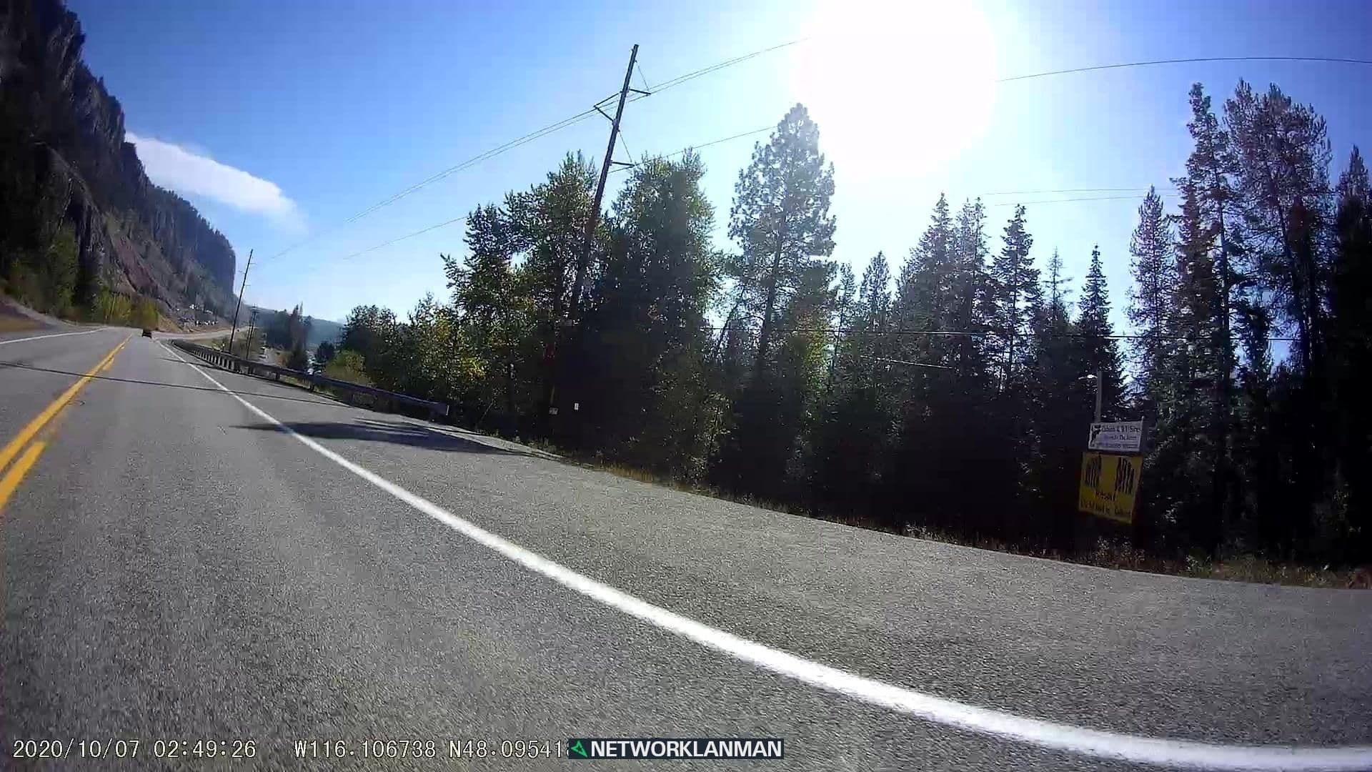 Street view near River Delta Resort, Sandpoint — © networklanman (CC BY-SA · Mapillary)
