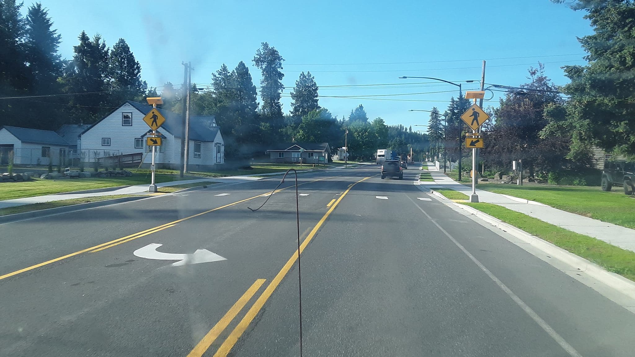 Street view near Paradise Valley Inn, Bonners Ferry — © jbthemilker (CC BY-SA · Mapillary)