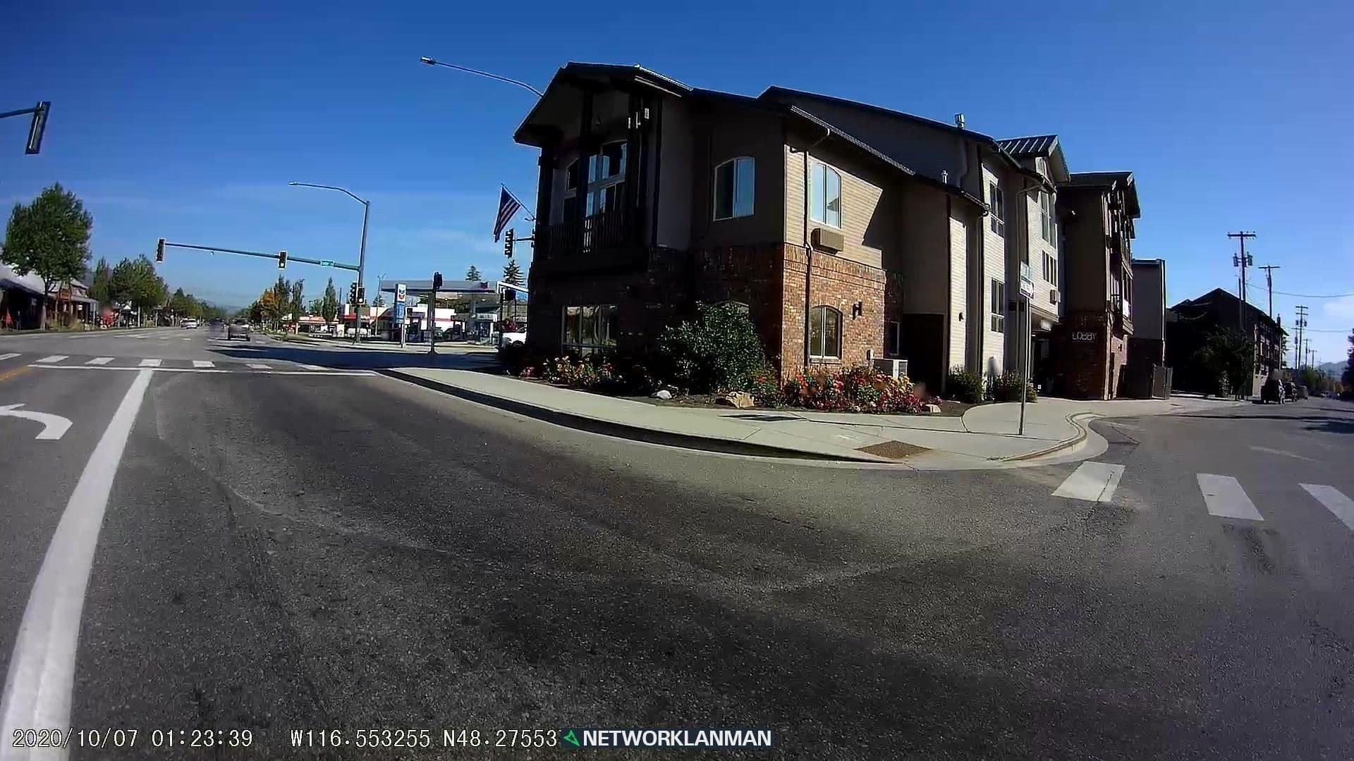Street view near La Quinta Inn Sandpoint, Sandpoint — © networklanman (CC BY-SA · Mapillary)