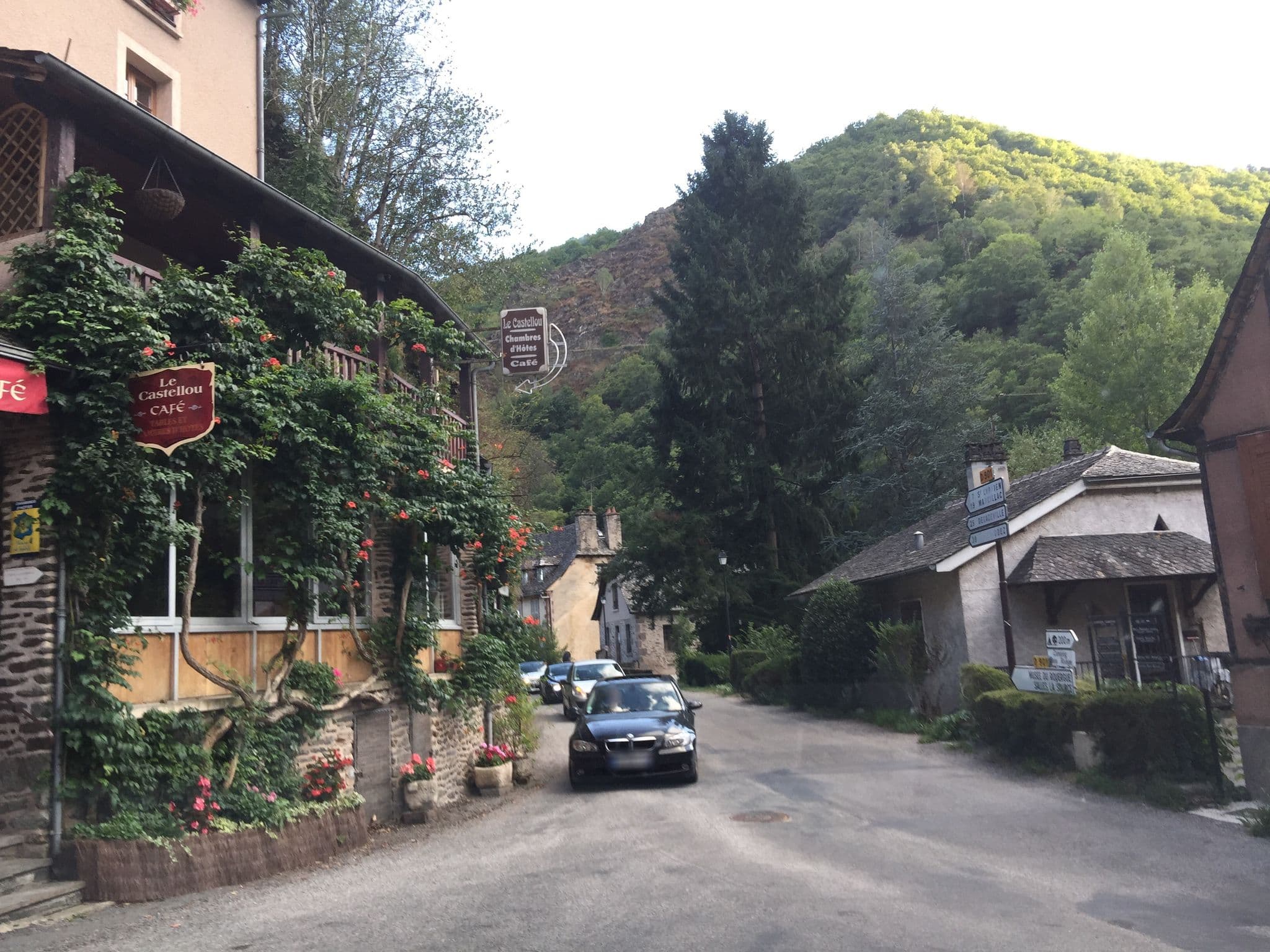 Street view near Le Castellou, Firmi — © geraldchatagnon (CC BY-SA · Mapillary)