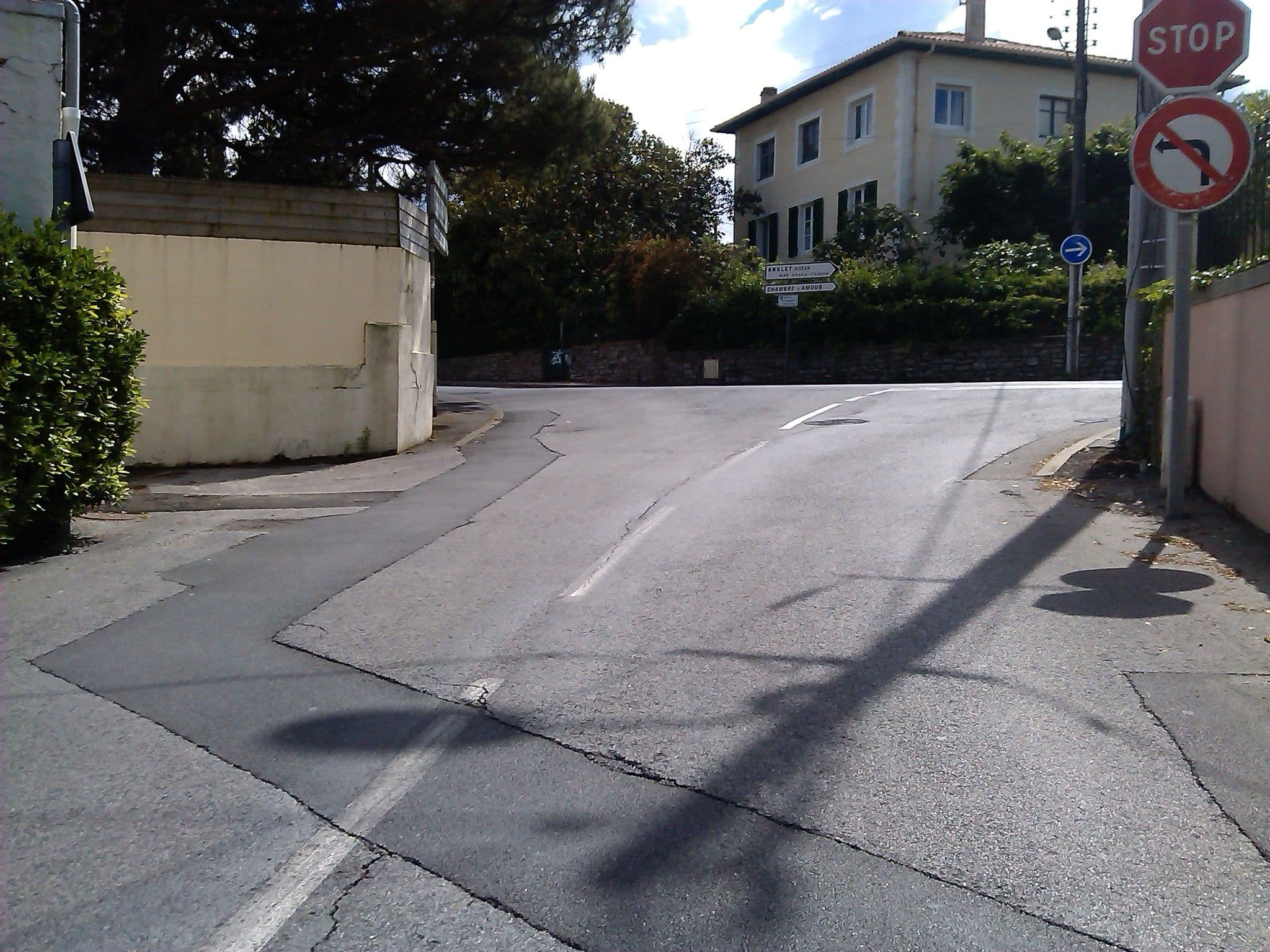 Street view near Villa Farniente, Anglet — © changchun1 (CC BY-SA · Mapillary)