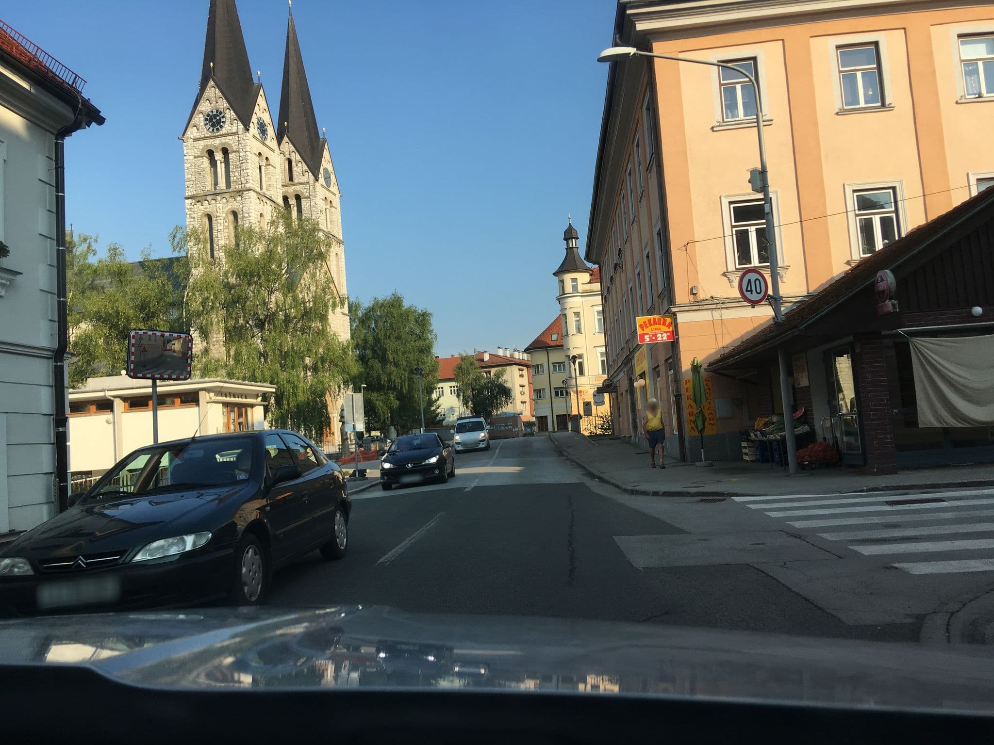 Street view near Hostel Bearlog, Kočevje — © jerneja (CC BY-SA · Mapillary)
