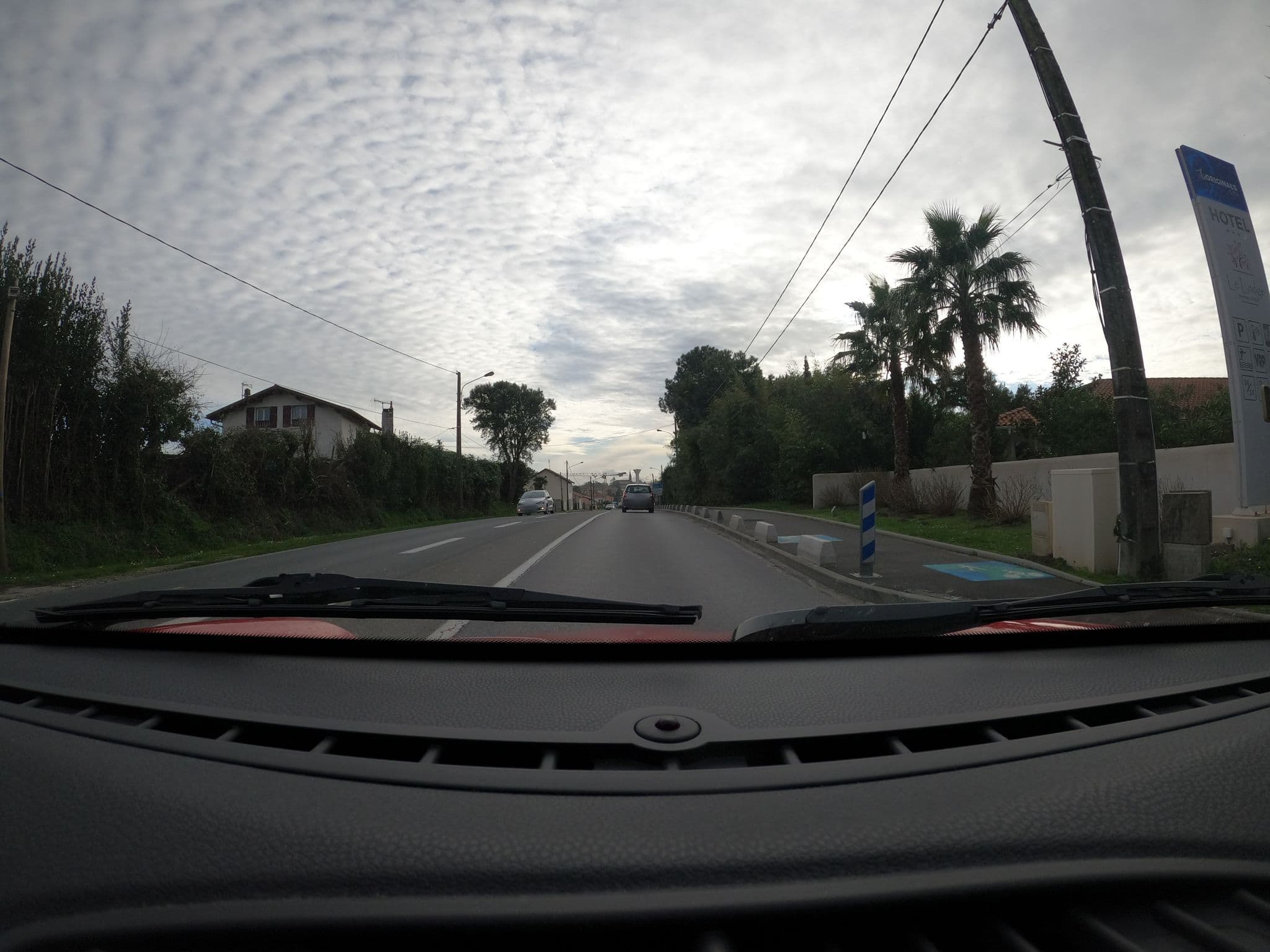 Street view near The Originals City, Hôtel Le Lodge, Bayonne Nord (Inter-Hotel), Ondres — © patchanka (CC BY-SA · Mapillary)