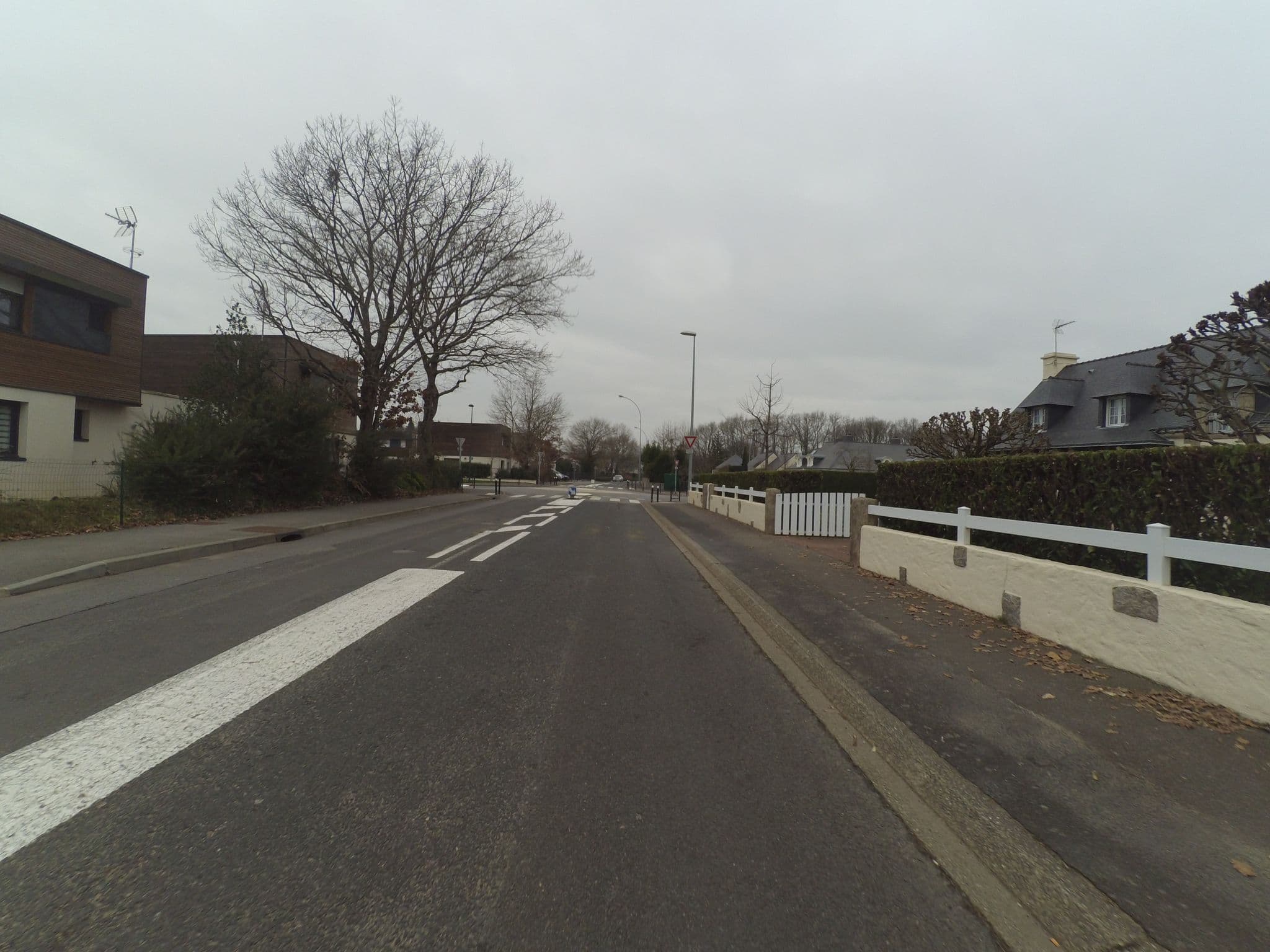Street view near Centre de Loisirs de la Ferme, Sautron — © cartocite (CC BY-SA · Mapillary)