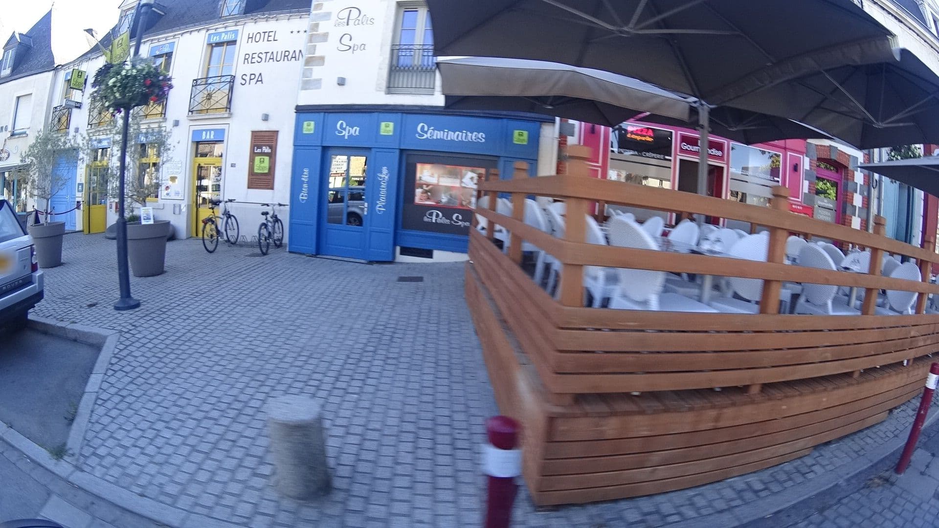 Street view near Hôtel les Palis Spa, Grand-Fougeray — © paysredon (CC BY-SA · Mapillary)