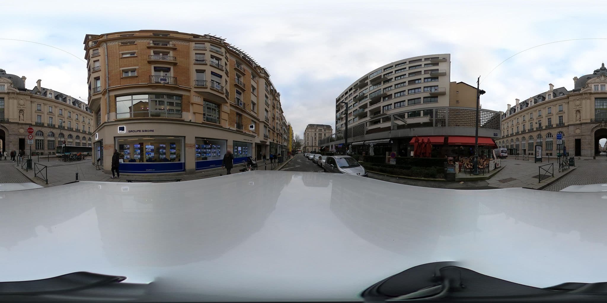 Street view near Millesime by Cocoonr, Rennes — © Caramel (CC BY-SA · Mapillary)