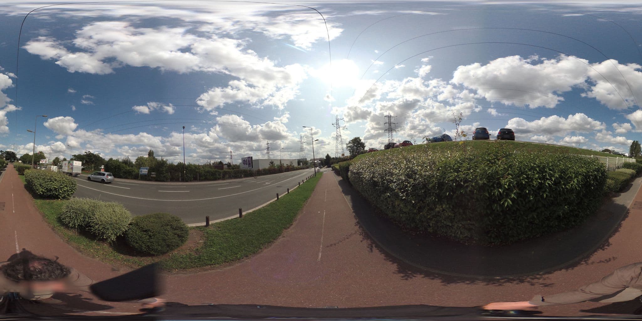 Street view near Hôtel F1 Sarcelles, Sarcelles — © geovelo (CC BY-SA · Mapillary)