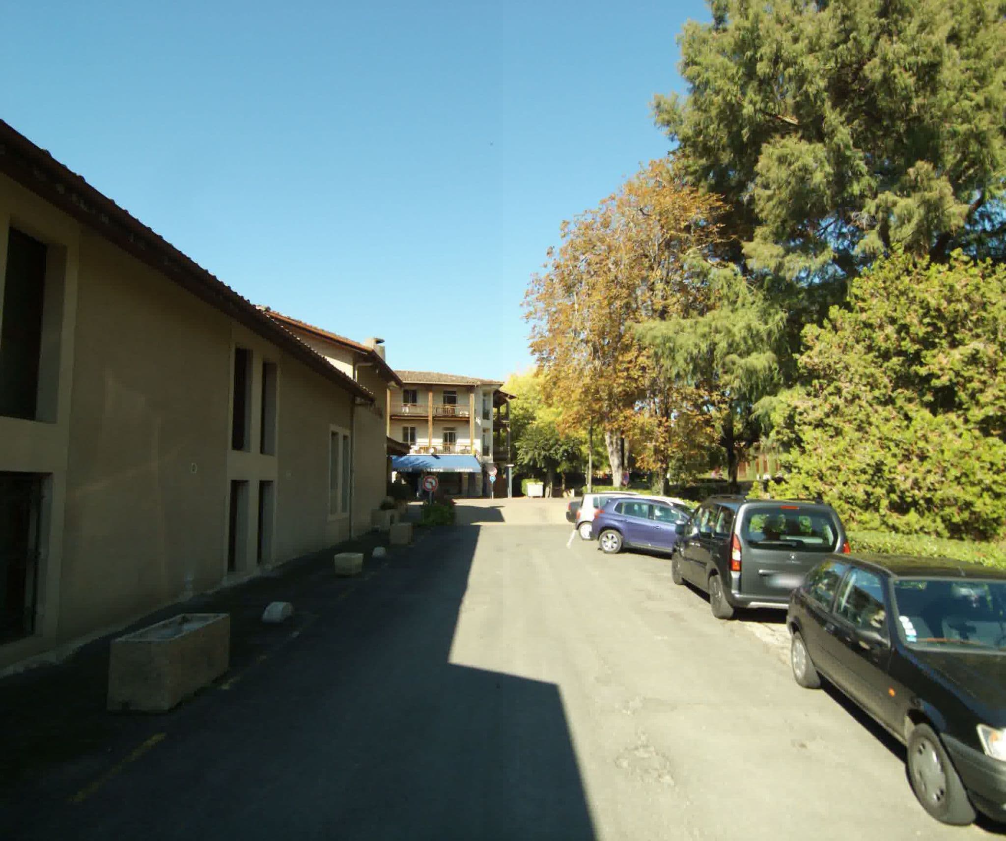 Street view near L'Air du Temps, Cazaubon — © sogefi (CC BY-SA · Mapillary)