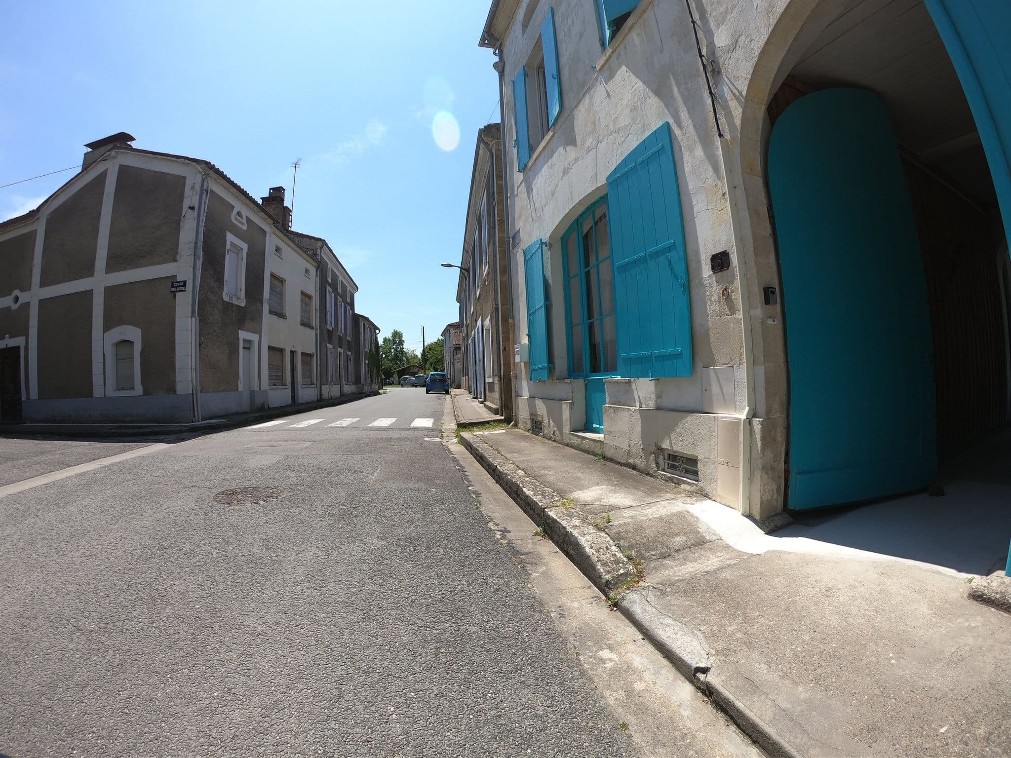 Street view near Bed and Breakfast la Cordonnerie, Noaillan — © gitouche (CC BY-SA · Mapillary)
