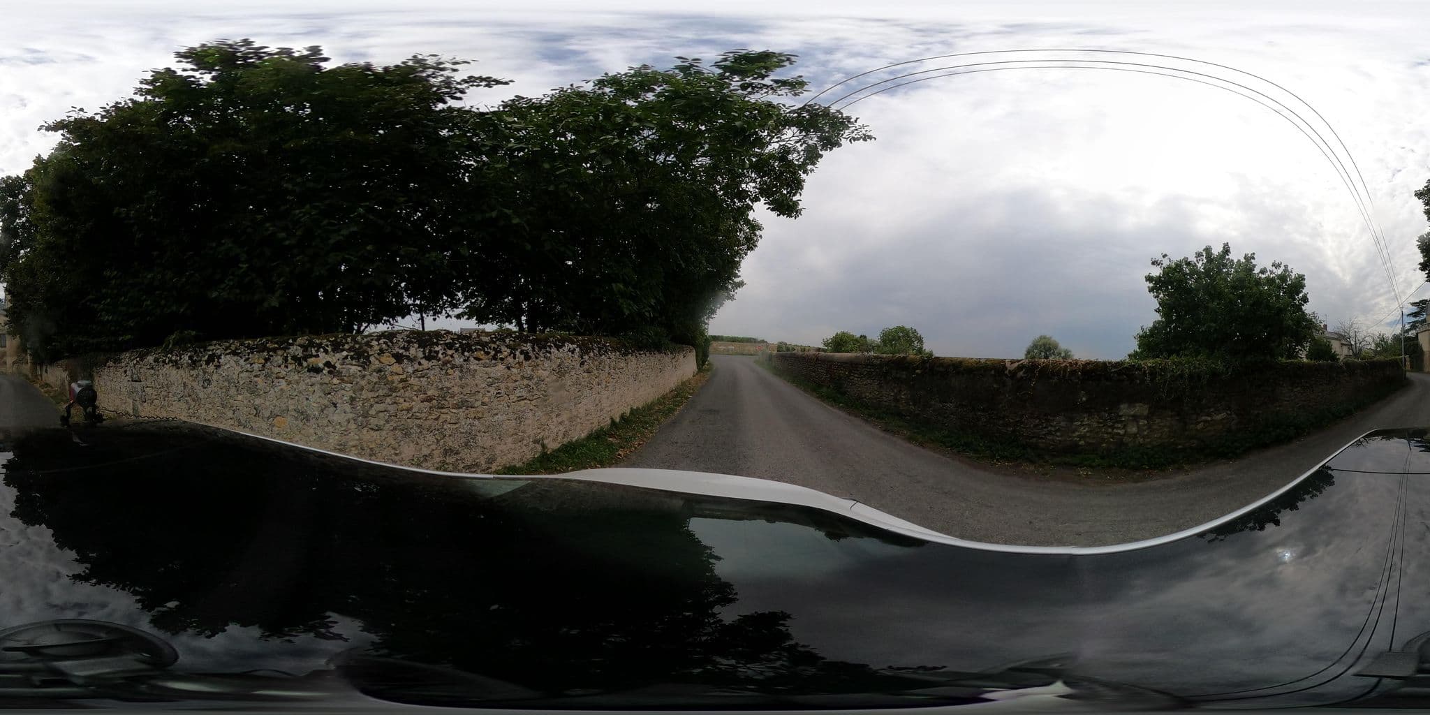 Street view near Les Fleurs Holiday Gites, Doué-la-Fontaine — © sogefi (CC BY-SA · Mapillary)