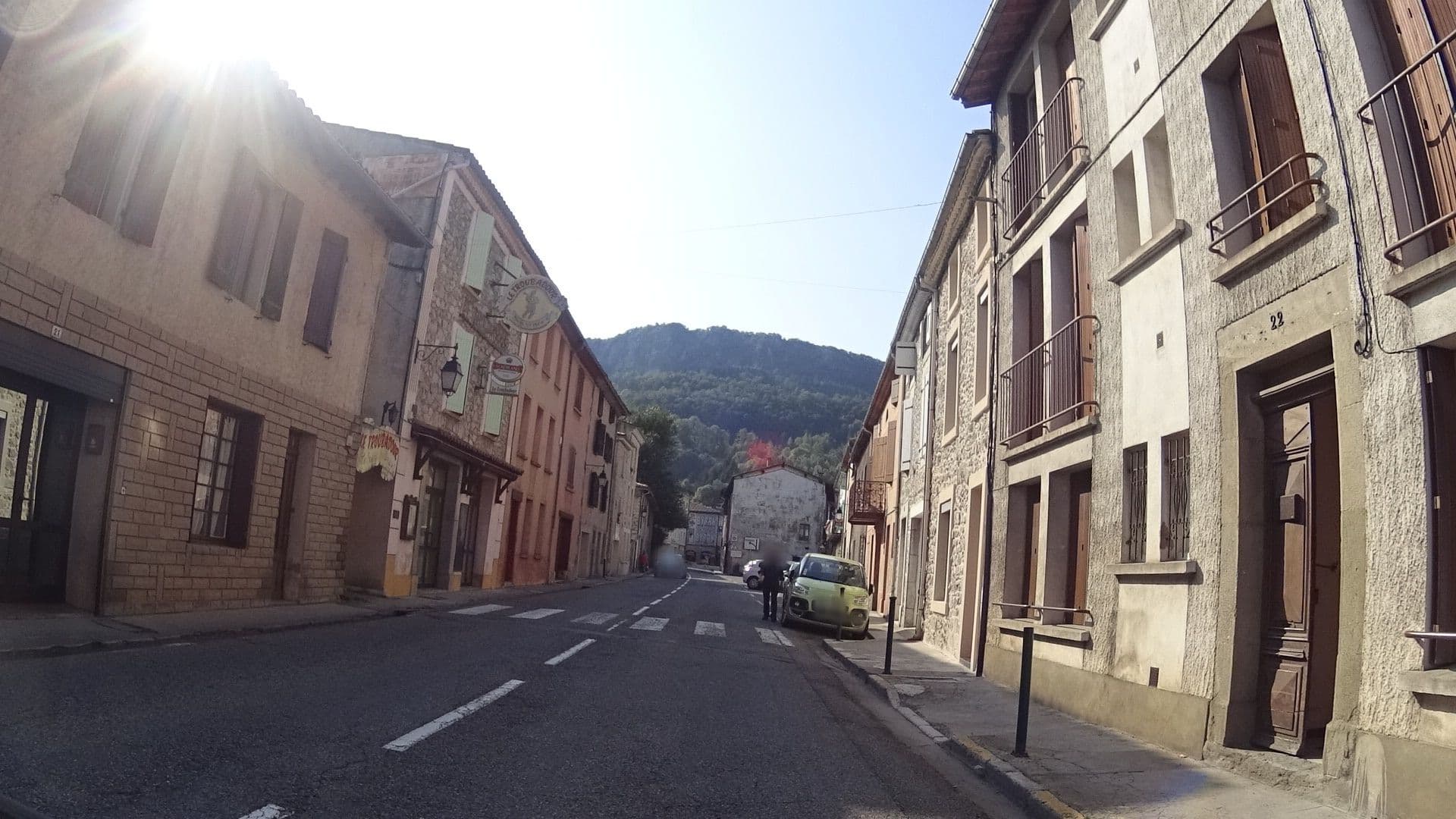 Street view near Le Troubadour, Bélesta — © philamos (CC BY-SA · Mapillary)