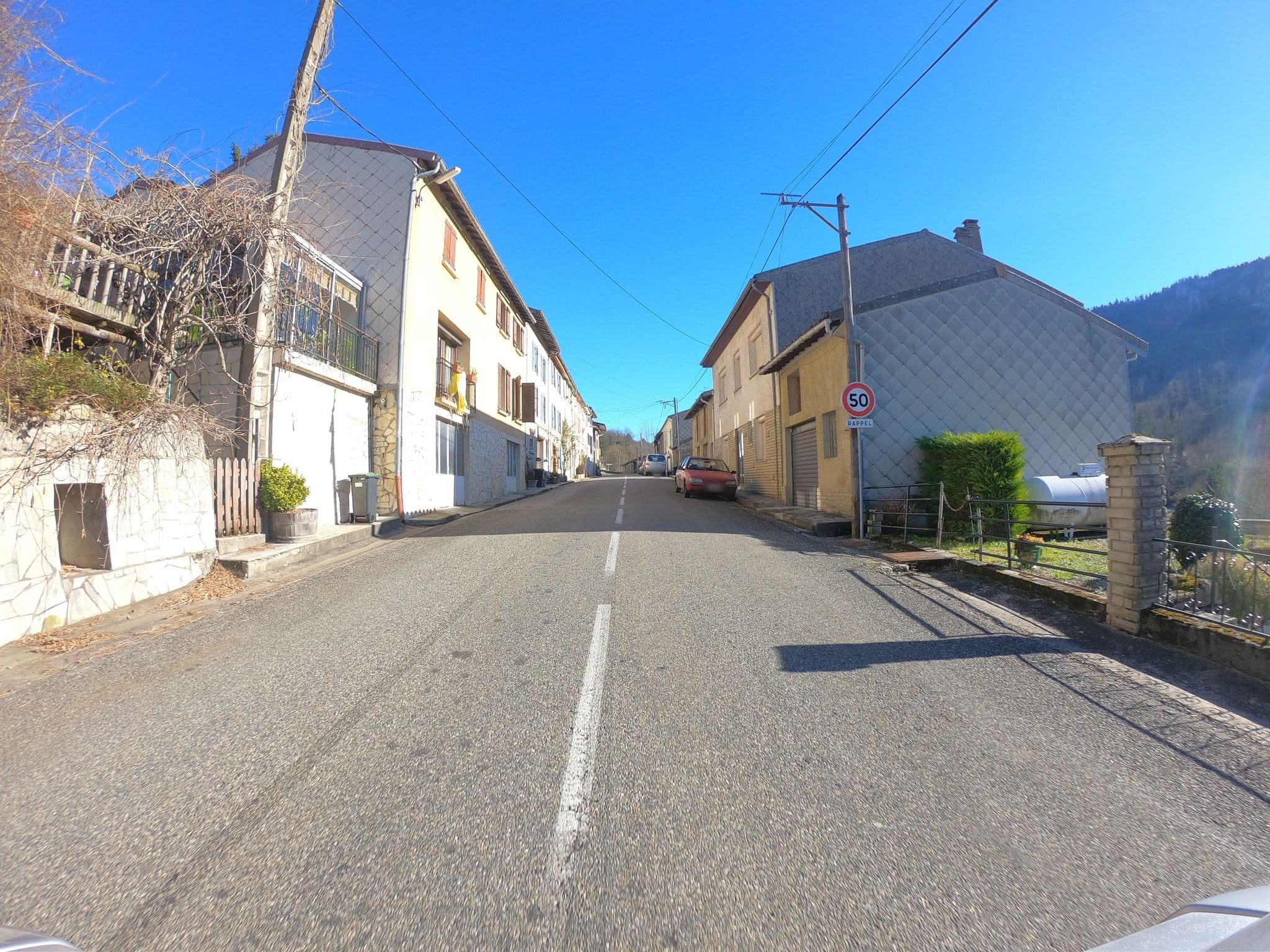 Street view near Les Volets Jaunes, Bélesta — © joostjakob (CC BY-SA · Mapillary)