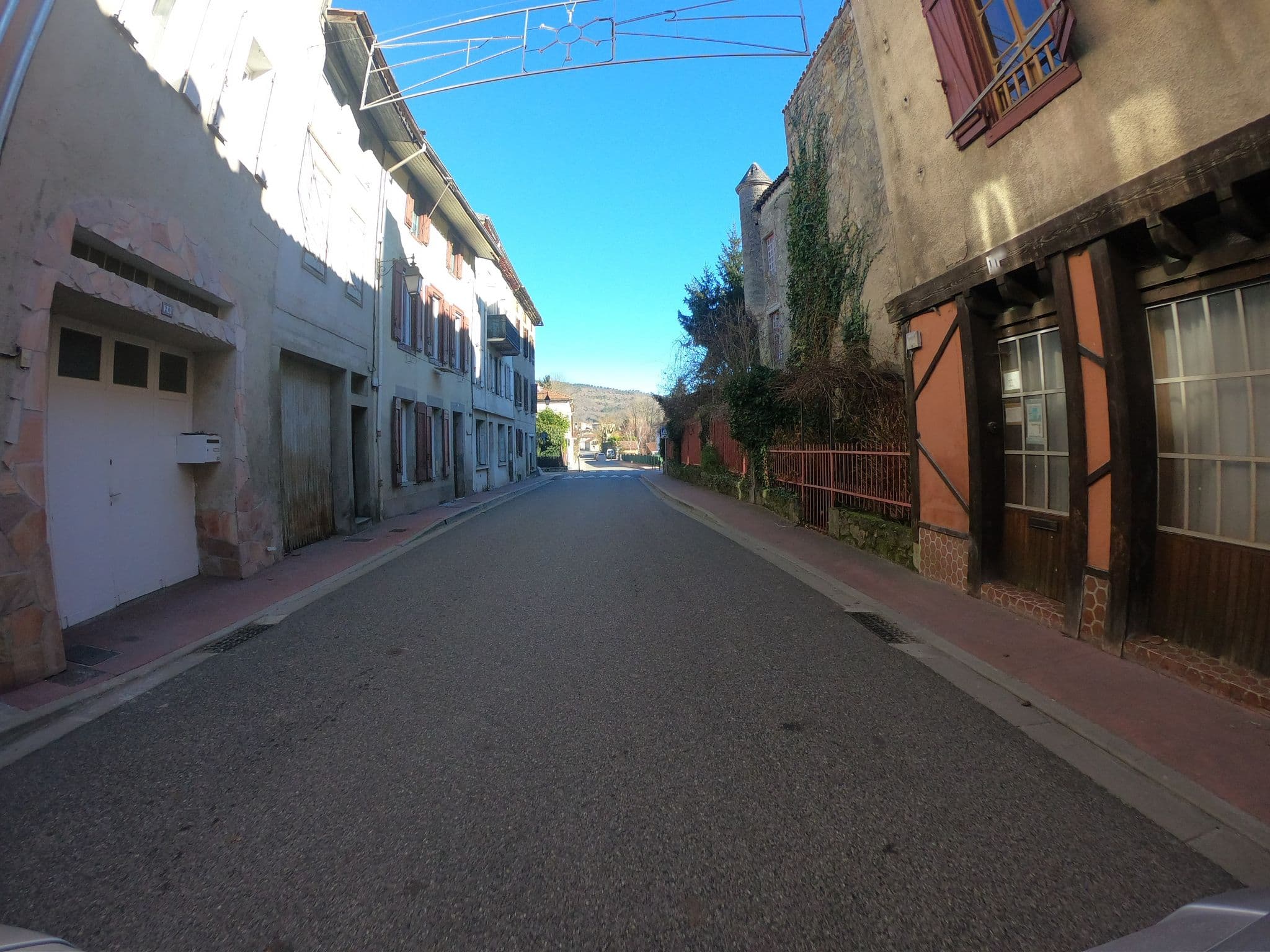 Street view near Chateau de Belesta, Bélesta — © joostjakob (CC BY-SA · Mapillary)