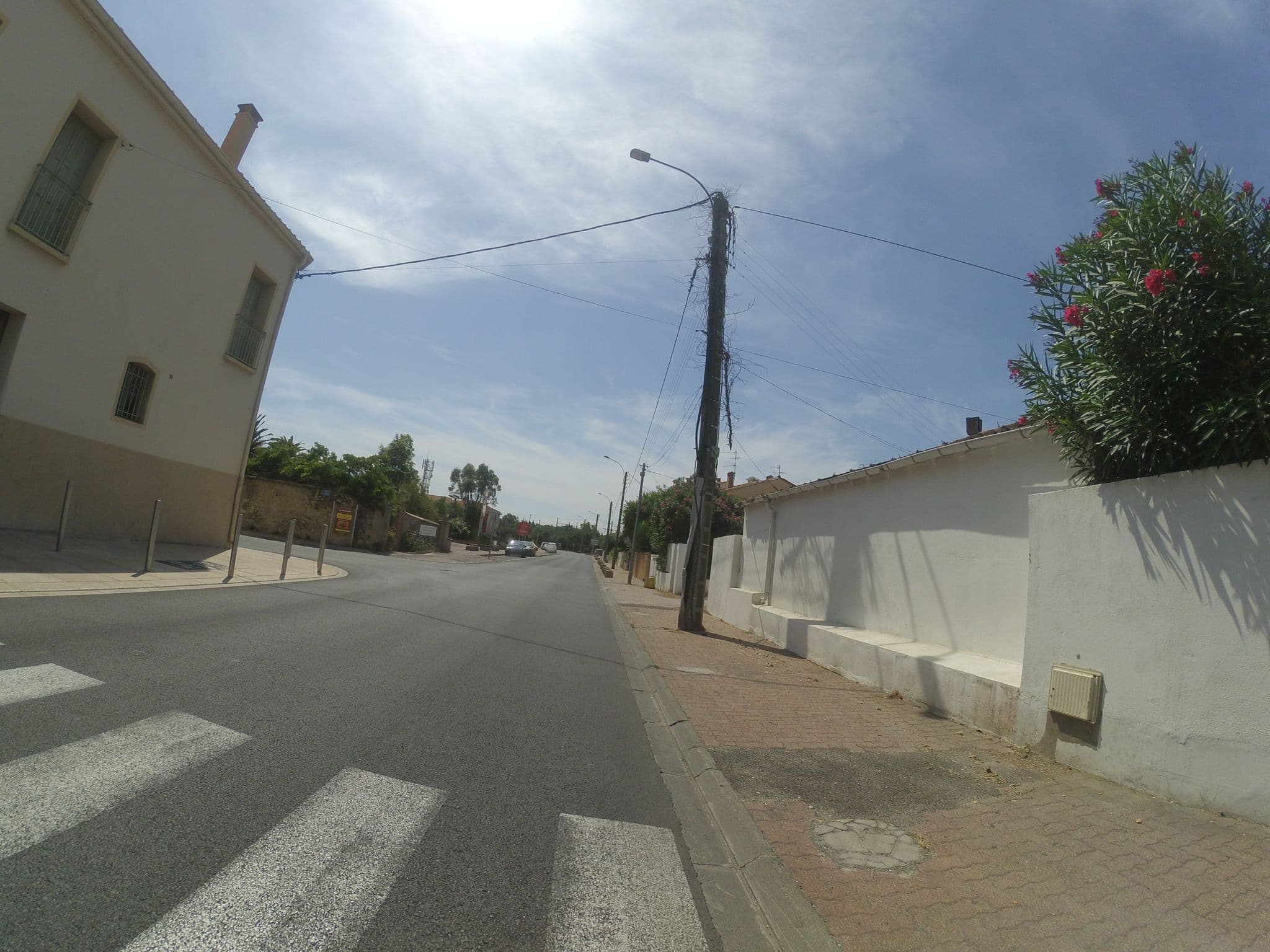 Street view near Hôtel de Vignes, Rivesaltes — © ray66 (CC BY-SA · Mapillary)