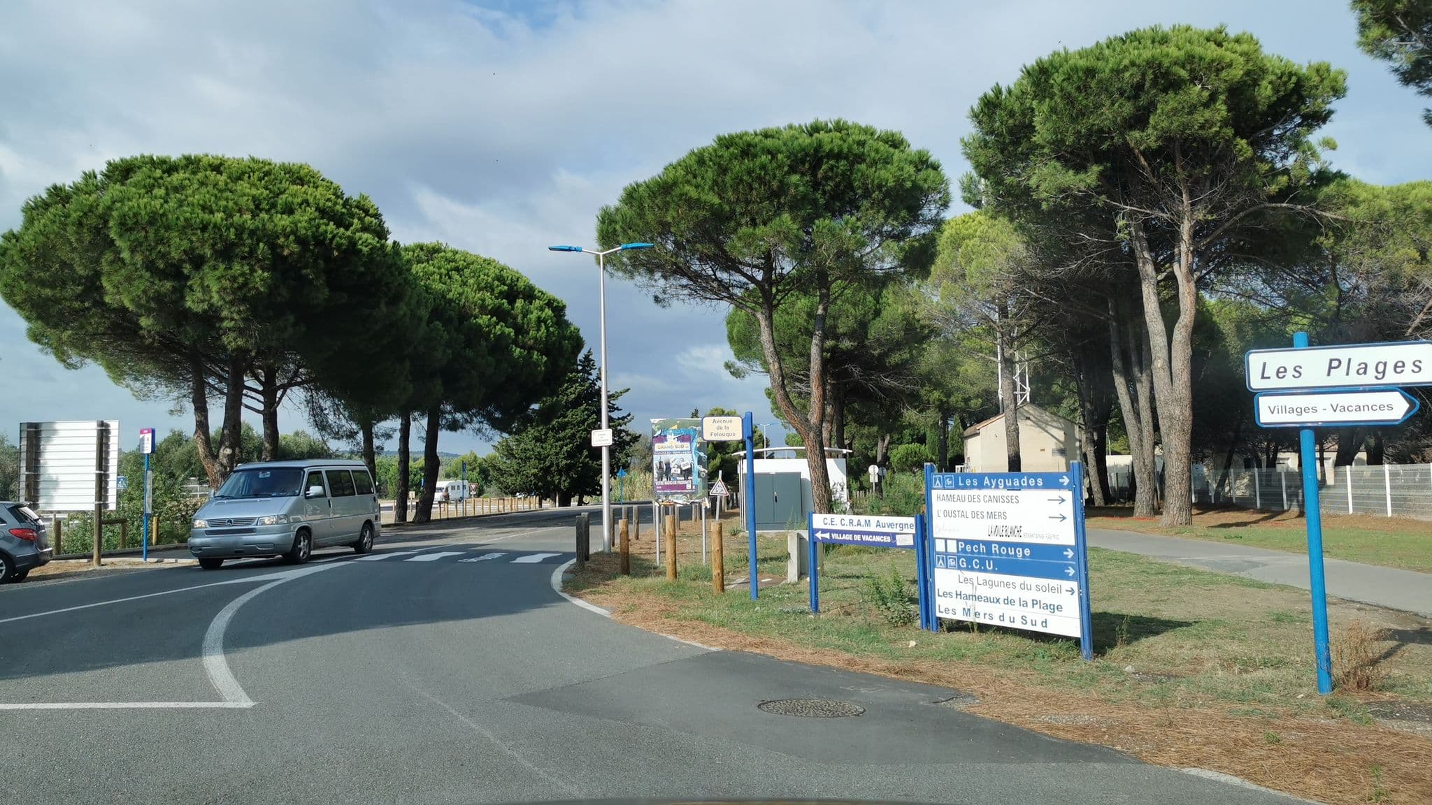 Street view near Belambra Clubs, Gruissan — © percherie (CC BY-SA · Mapillary)