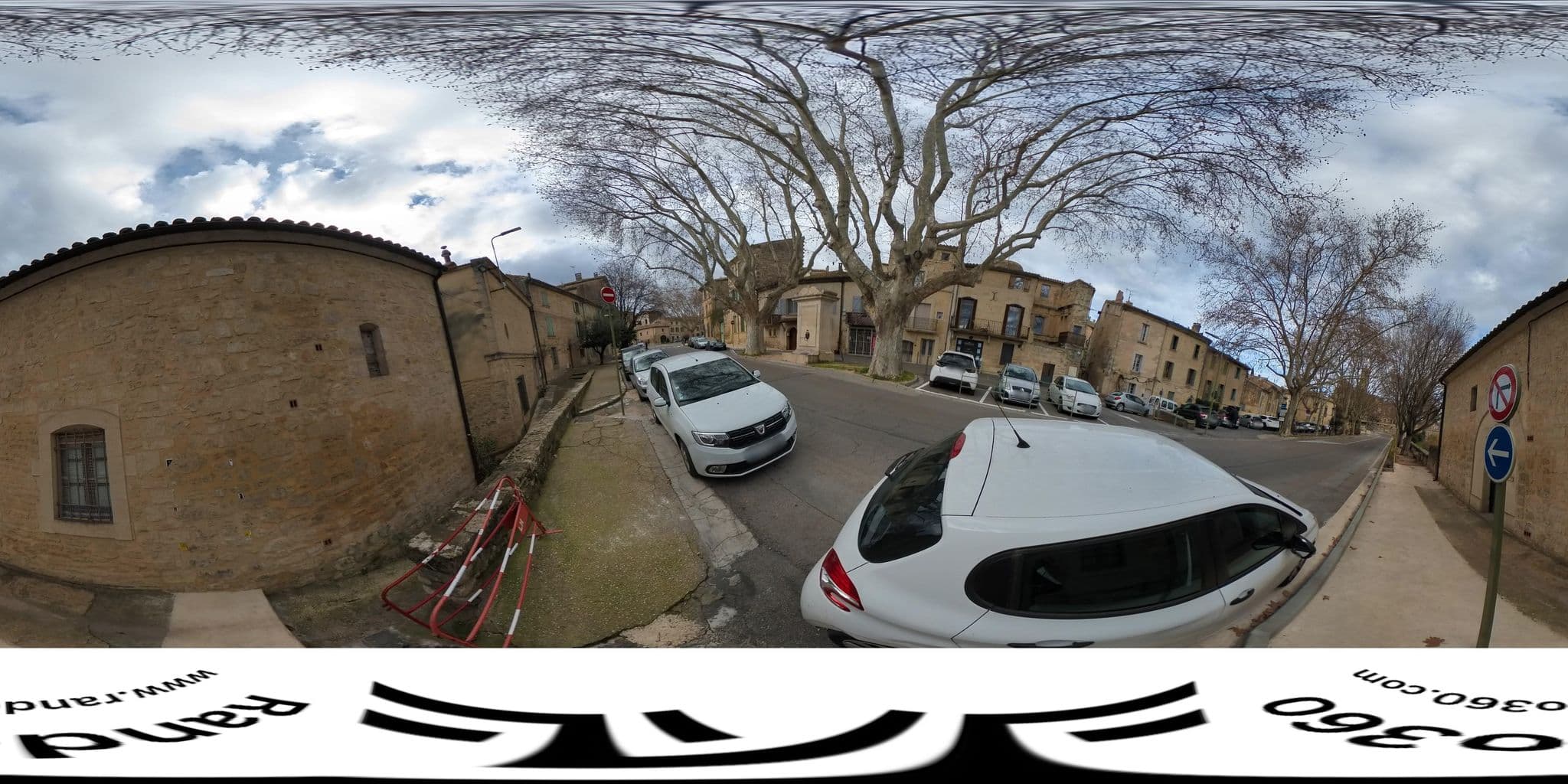Street view near Le Portalet, Uzès — © Rando360 (CC BY-SA · Mapillary)