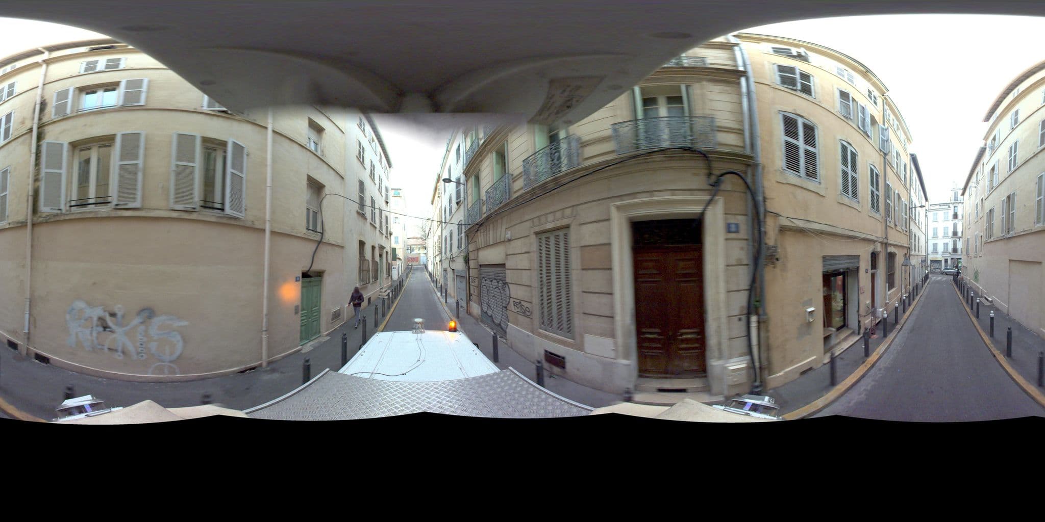 Street view near Mouchki, Belsunce — © Suez (CC BY-SA · Mapillary)