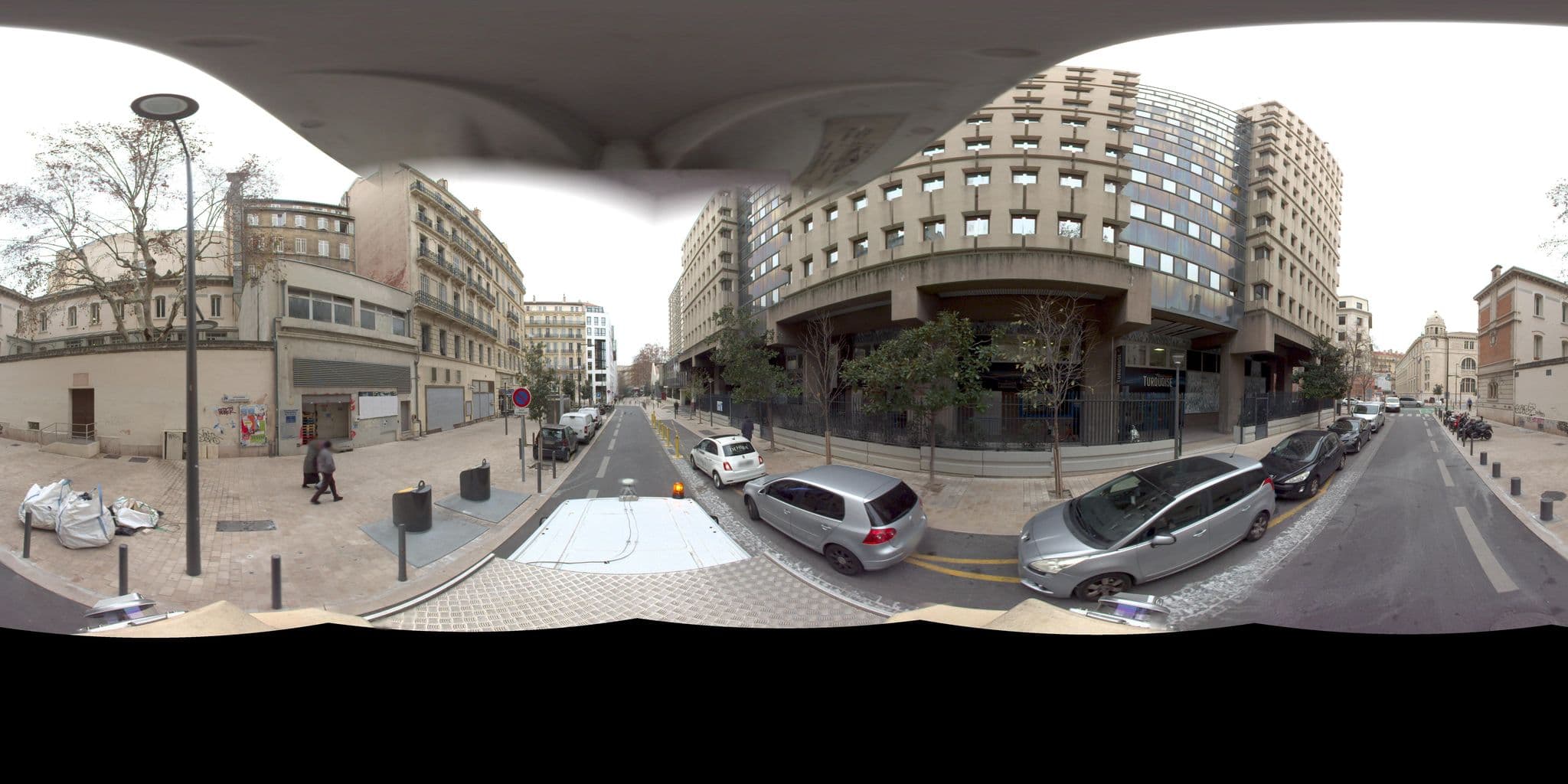 Street view near MERCURE MARSEILLE EURO CENTRE Marseille, Belsunce — © Suez (CC BY-SA · Mapillary)