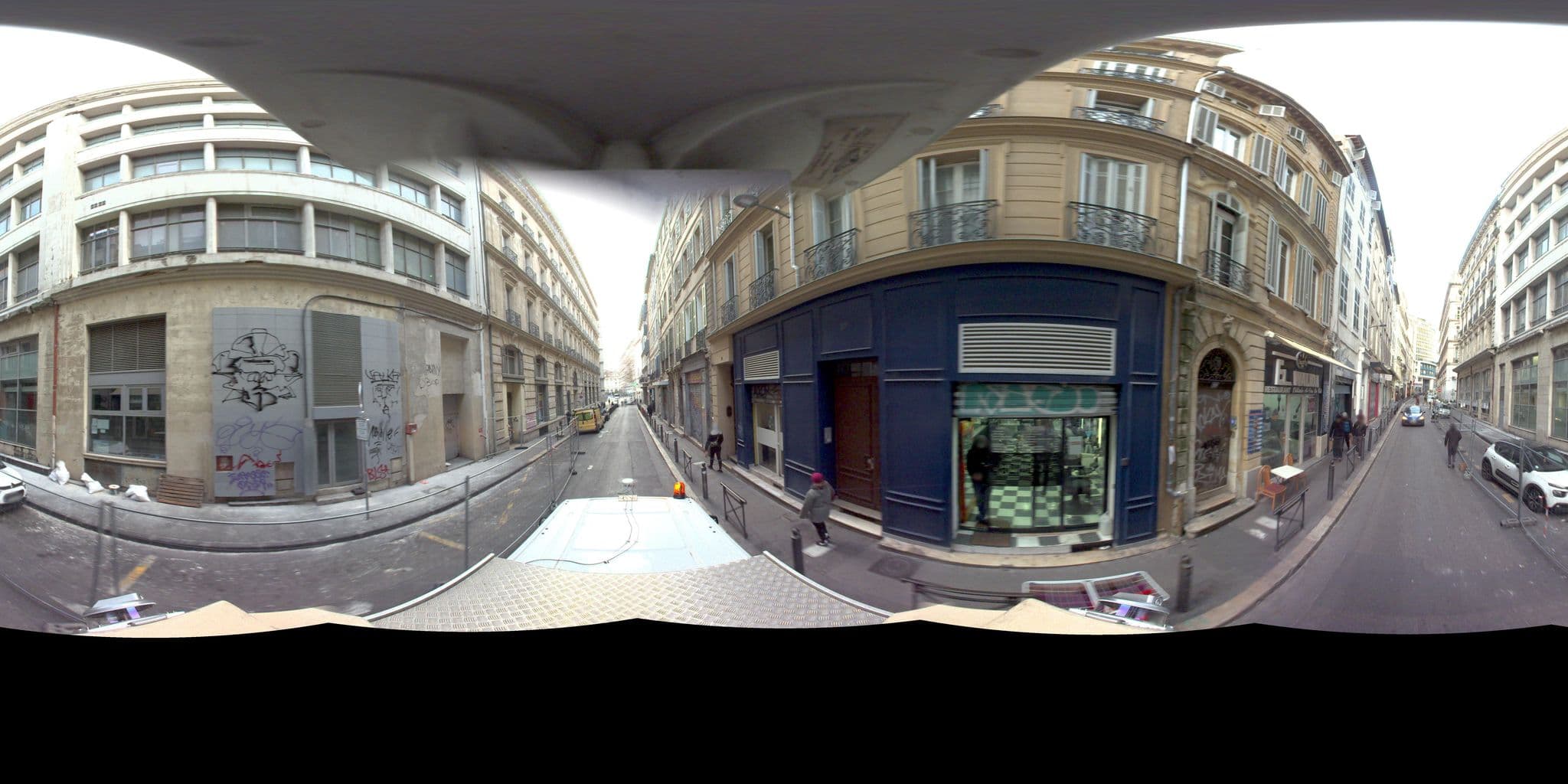 Street view near Studio au Coeur de Marseille, Noailles — © Suez (CC BY-SA · Mapillary)