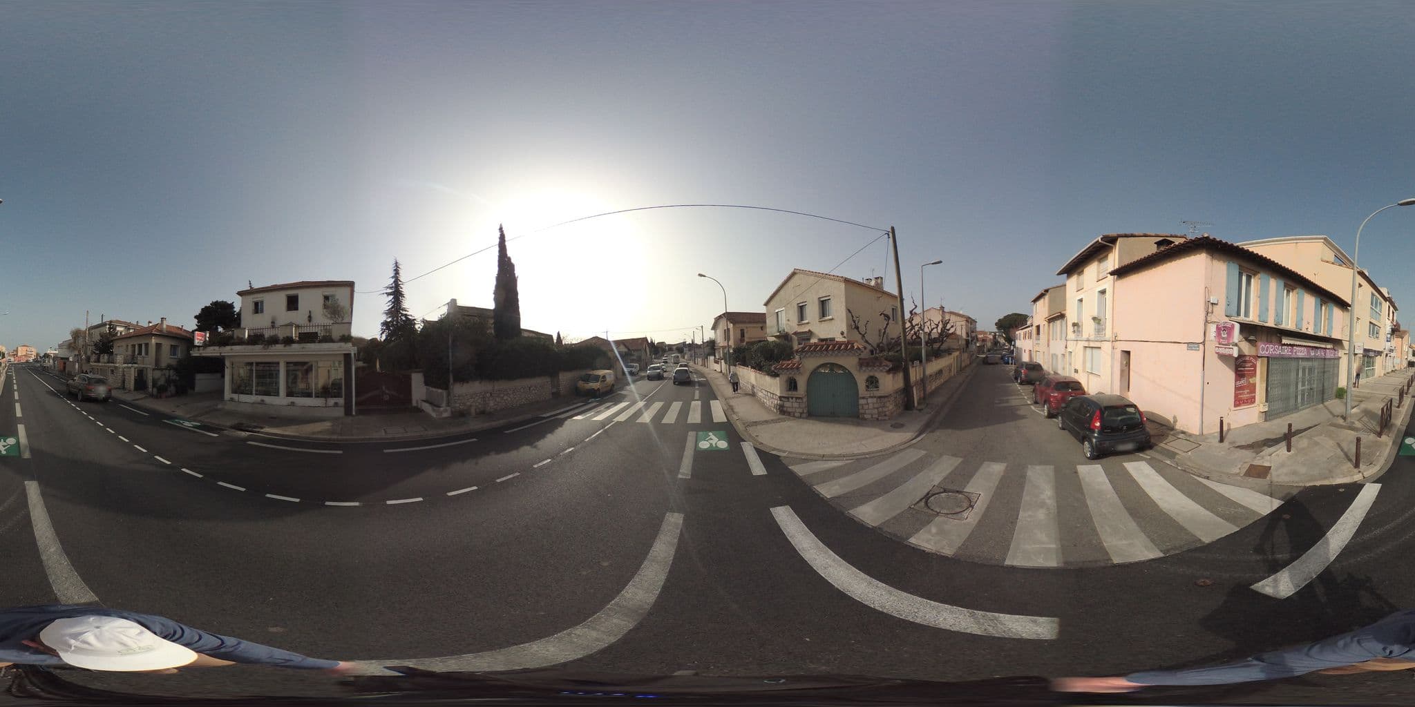 Street view near The Originals Boutique, Clair Hôtel, Martigues (Inter-Hotel), Martigues — © geovelo (CC BY-SA · Mapillary)