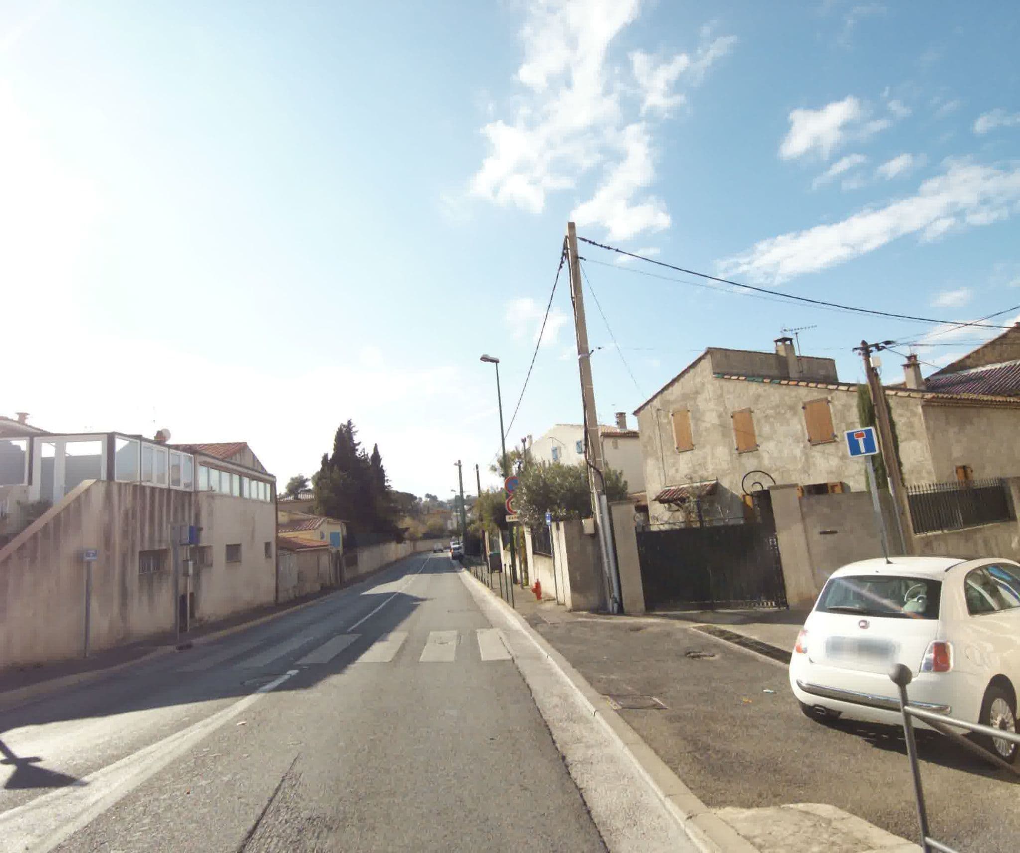 Street view near Ushuaïa Ibiza Beach Hotel, Plan-de-Cuques — © sogefi (CC BY-SA · Mapillary)