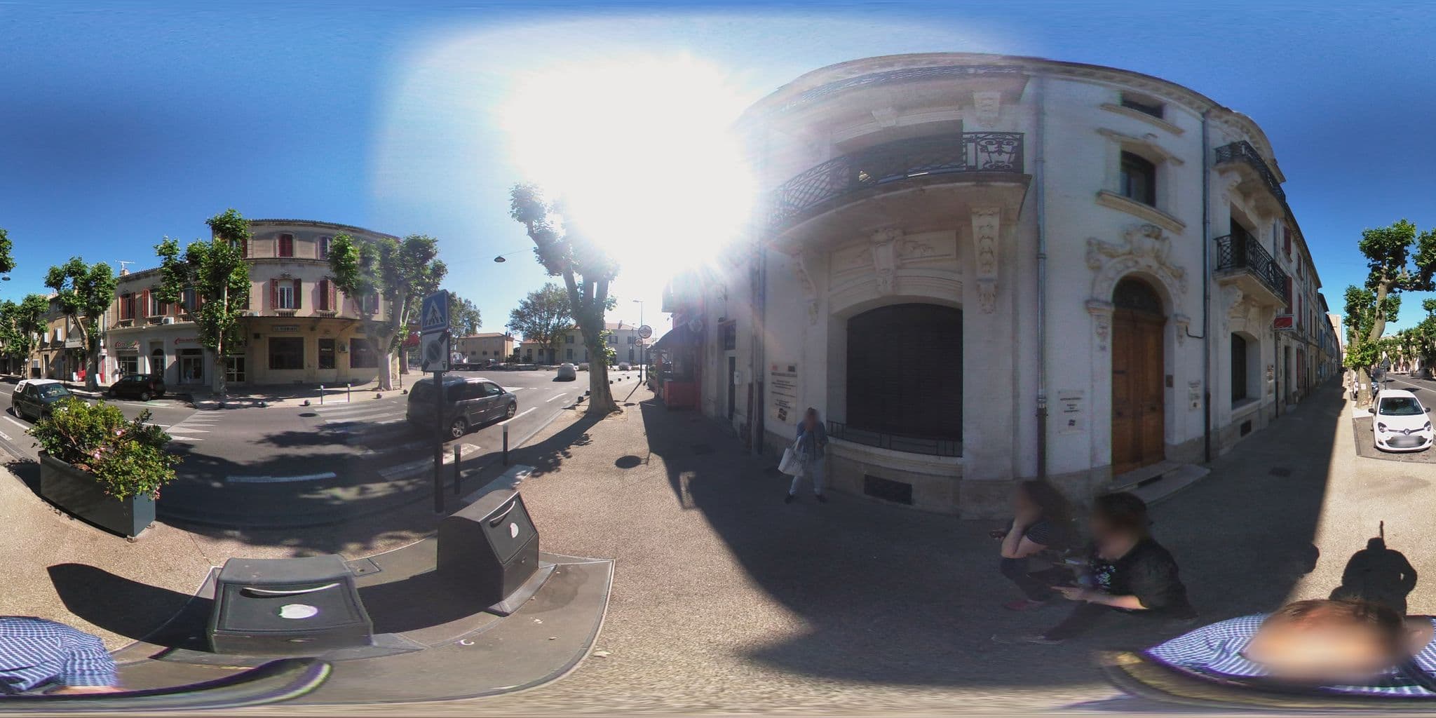 Street view near Hôtel Terminus, Cavaillon — © mediacavaillon (CC BY-SA · Mapillary)