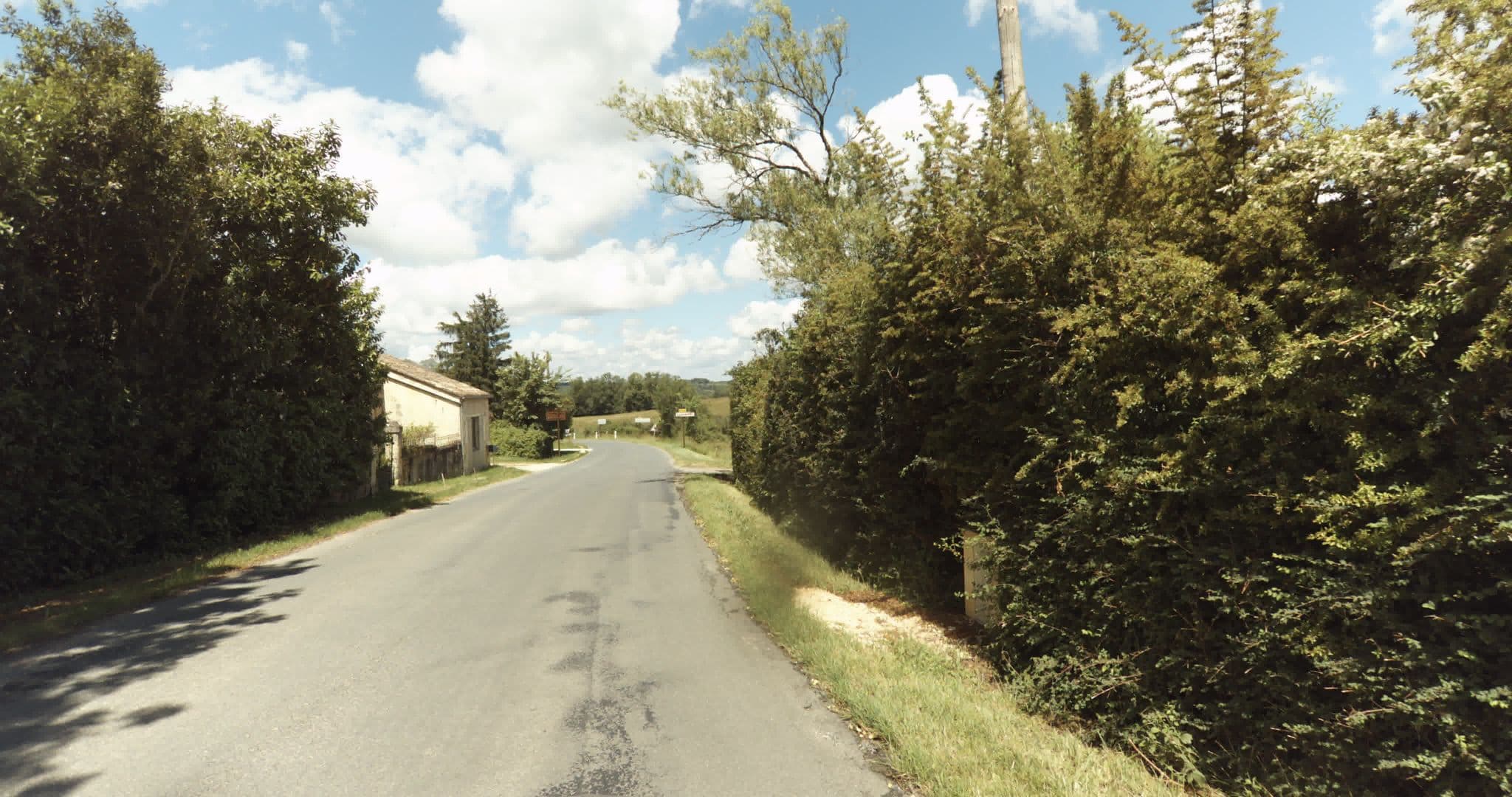 Street view near La Gentilhommière, Beaumont-du-Périgord — © sogefi (CC BY-SA · Mapillary)