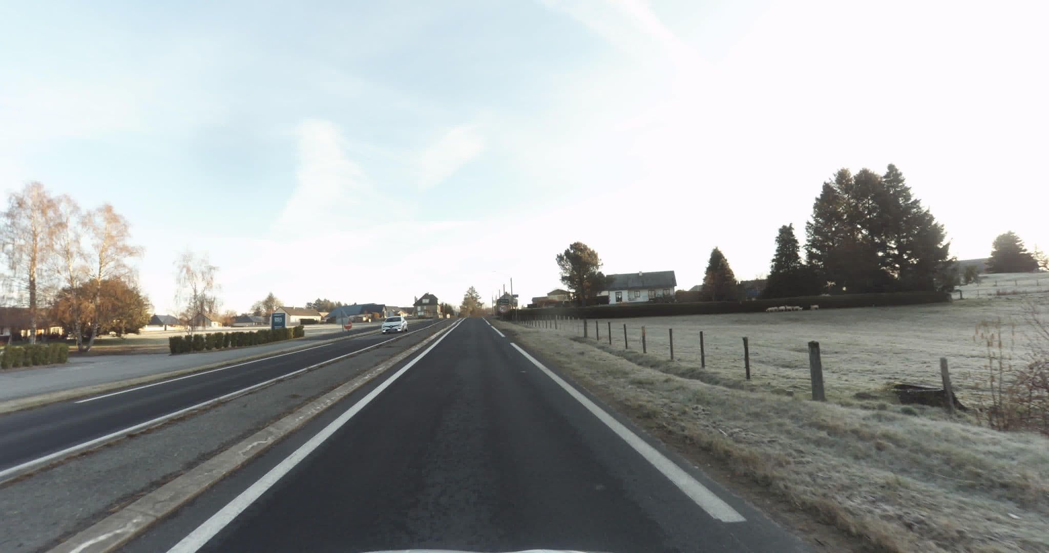Street view near Hôtel Restaurant Europa Quiberon, Meymac — © sogefi (CC BY-SA · Mapillary)