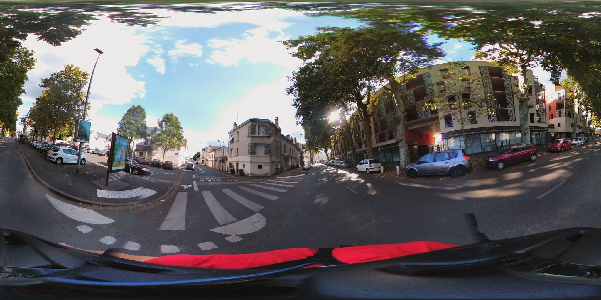 Street view near Odalys Appart'hotel, La Riche — © monsieur_a (CC BY-SA · Mapillary)
