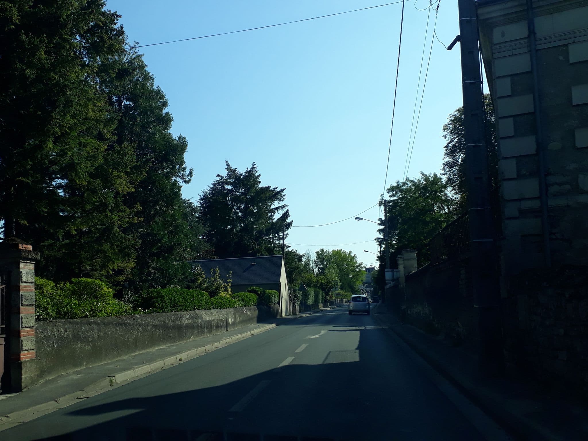 Street view near Hostellerie Le Clos Du Cher, Saint-Aignan — © df45 (CC BY-SA · Mapillary)