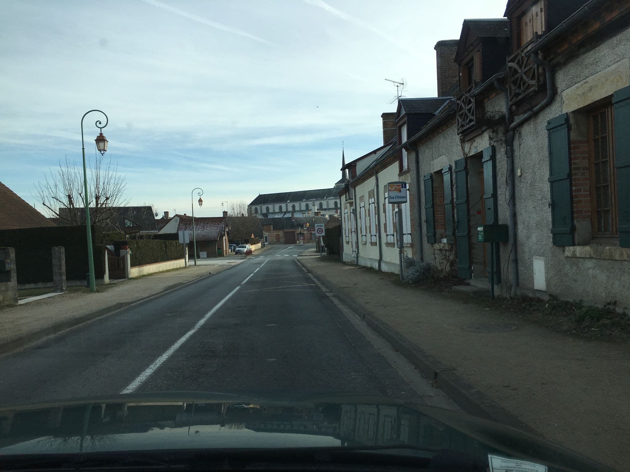 Street view near La Vannelle, Marcilly-en-Villette — © df45 (CC BY-SA · Mapillary)