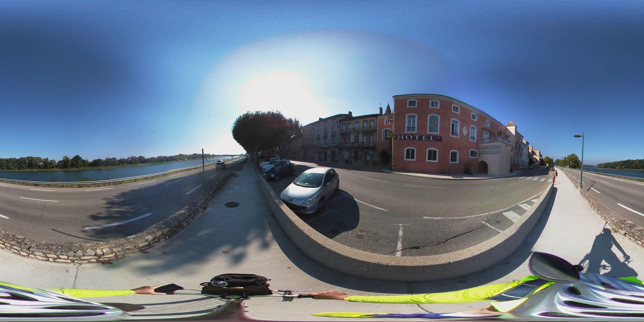 Street view near Logis Hôtel le Prieuré, Bourg-Saint-Andéol — © cabinetcourbi (CC BY-SA · Mapillary)