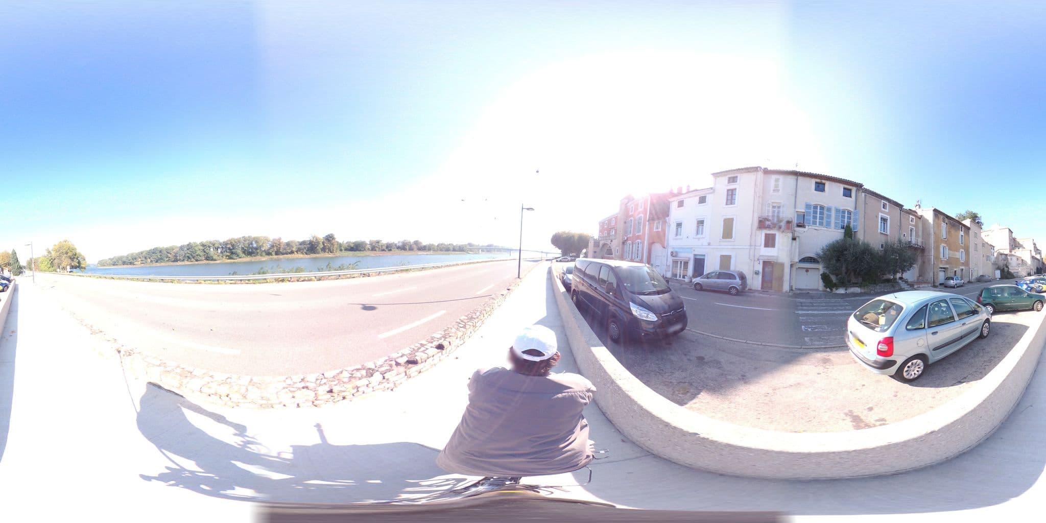 Street view near Semia, Bourg-Saint-Andéol — © geovelo (CC BY-SA · Mapillary)