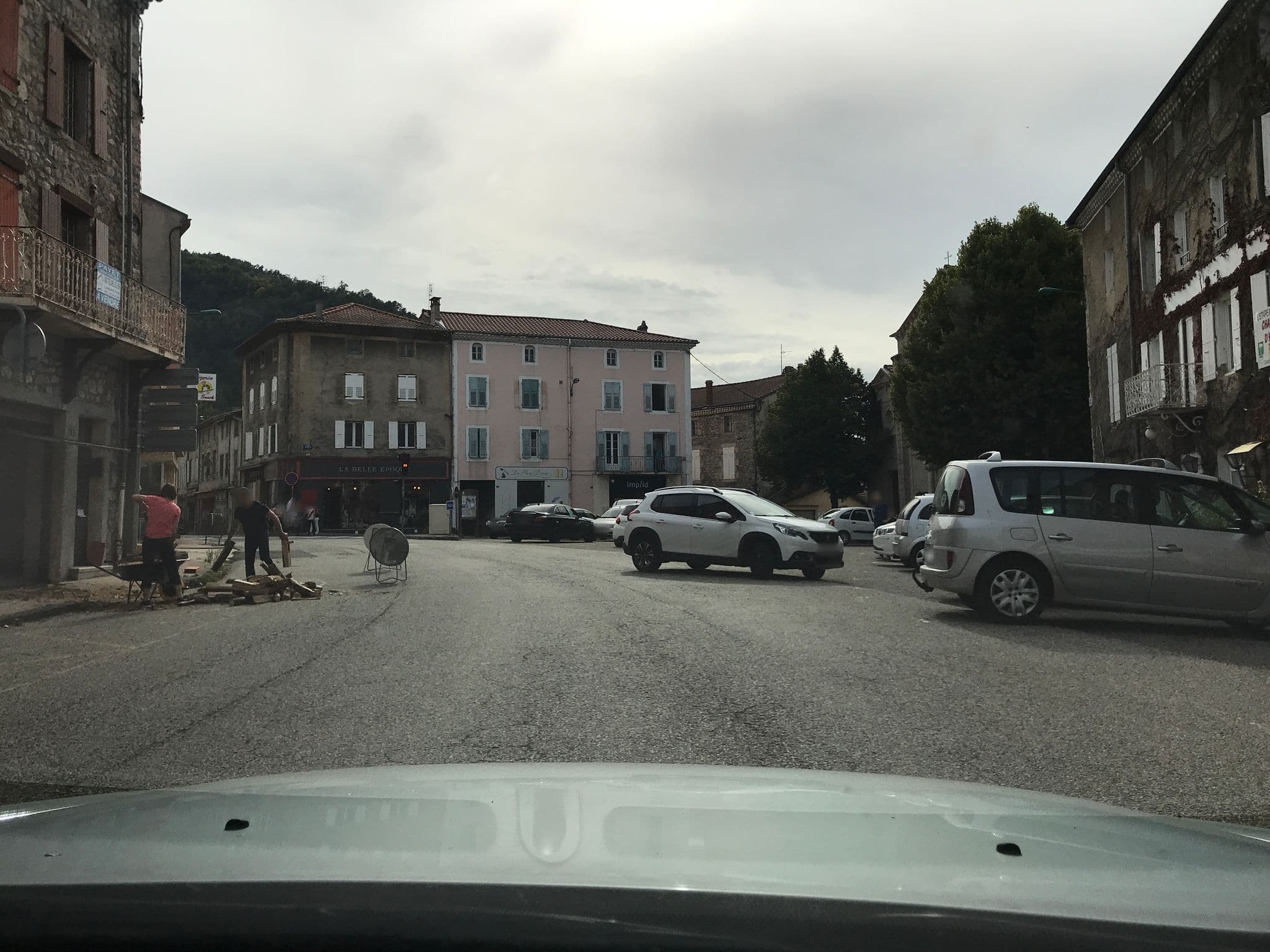 Street view near Grand Hôtel du Commerce, Lamastre — © thierryajeaniphone (CC BY-SA · Mapillary)