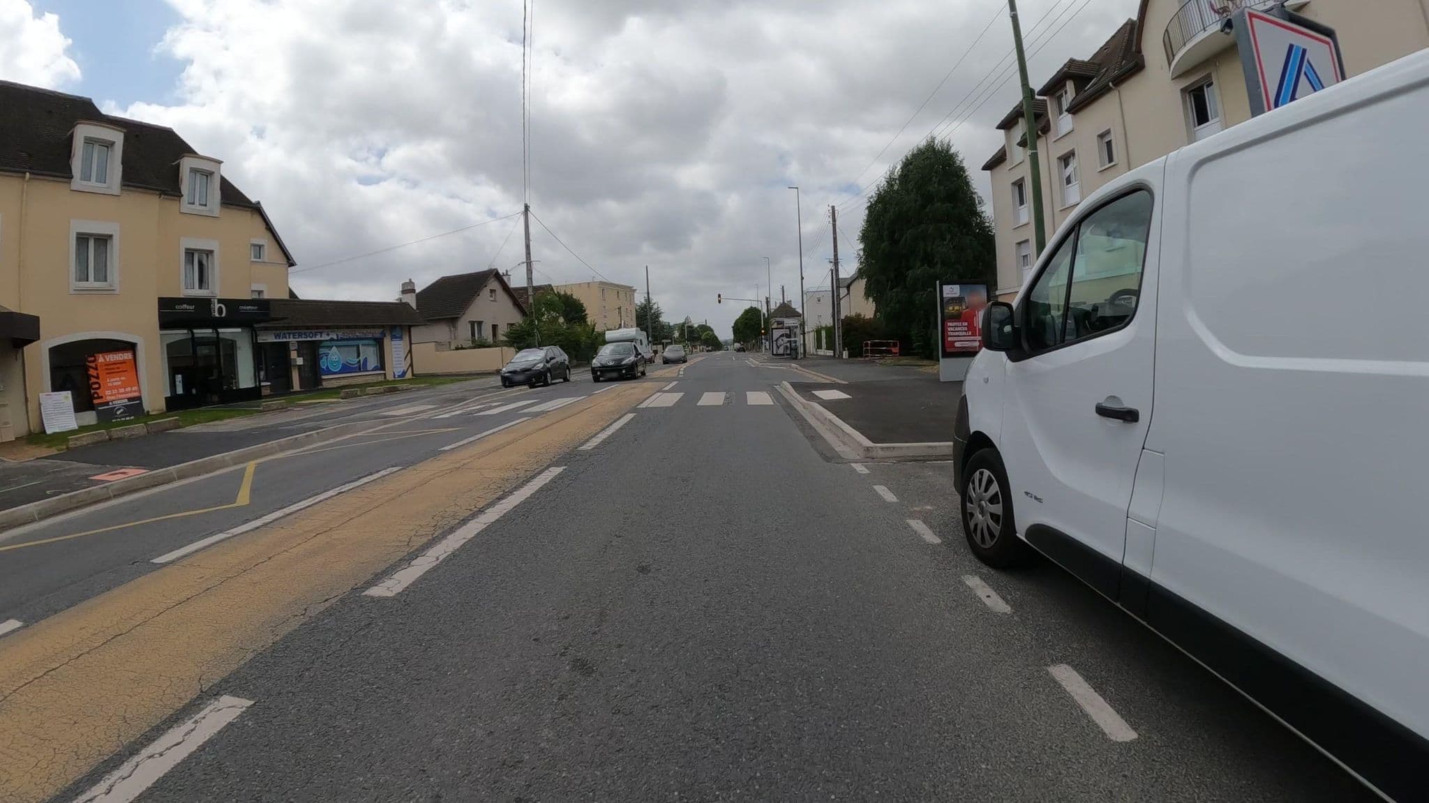 Street view near Le Bellevue Hotel Residence Caen, Saint-Germain-la-Blanche-Herbe — © Nzau (CC BY-SA · Mapillary)